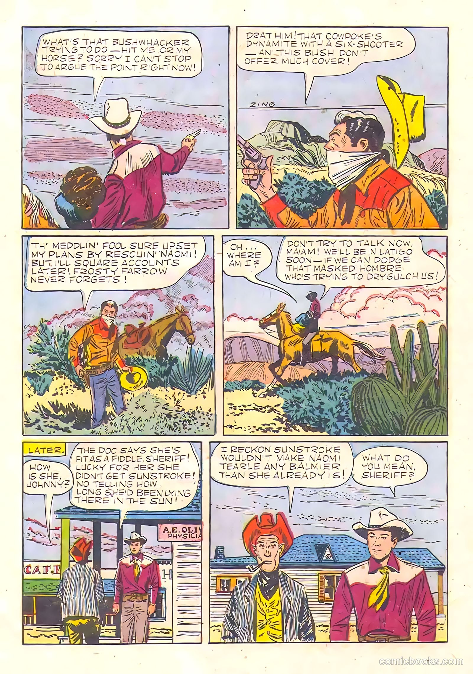 Johnny Mack Brown #9 — page 4 of 36