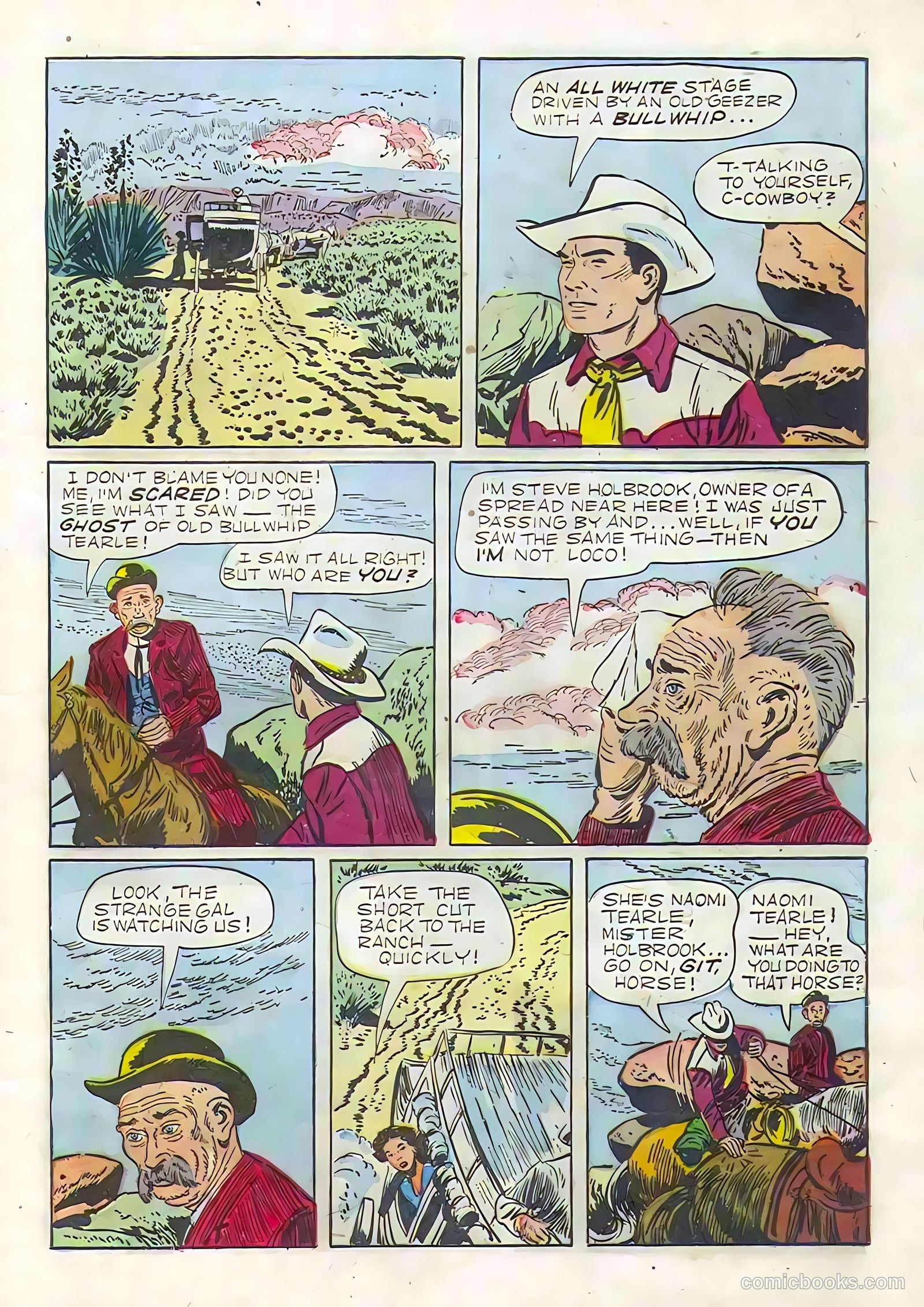 Johnny Mack Brown #9 — page 9 of 36