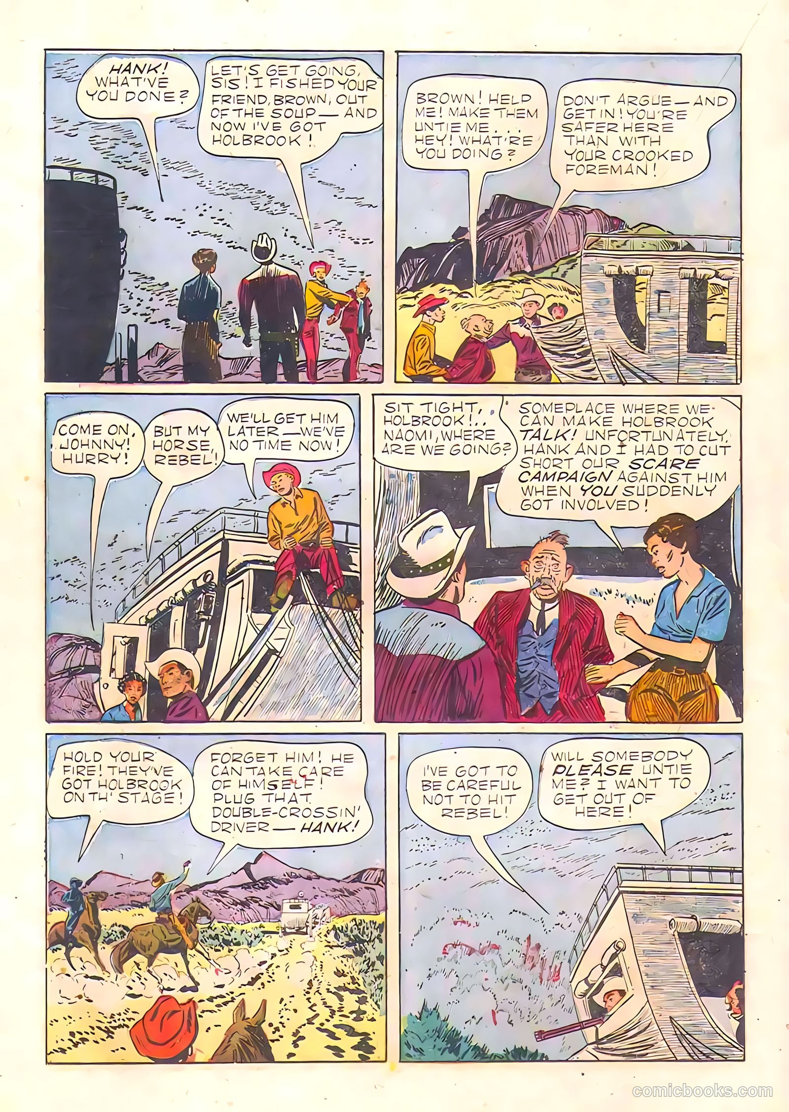 Johnny Mack Brown #9 — page 16 of 36