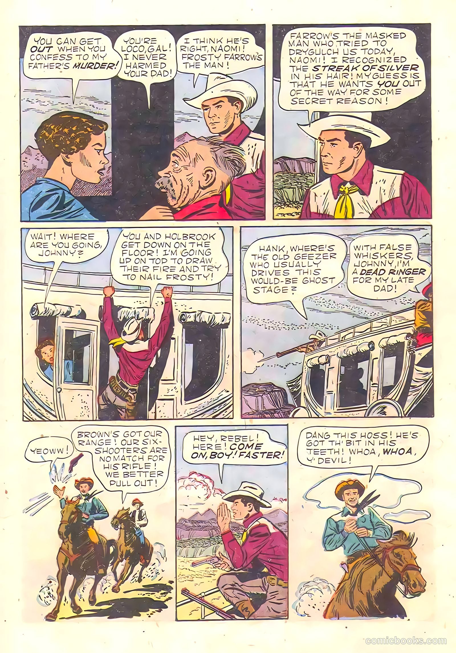 Johnny Mack Brown #9 — page 17 of 36