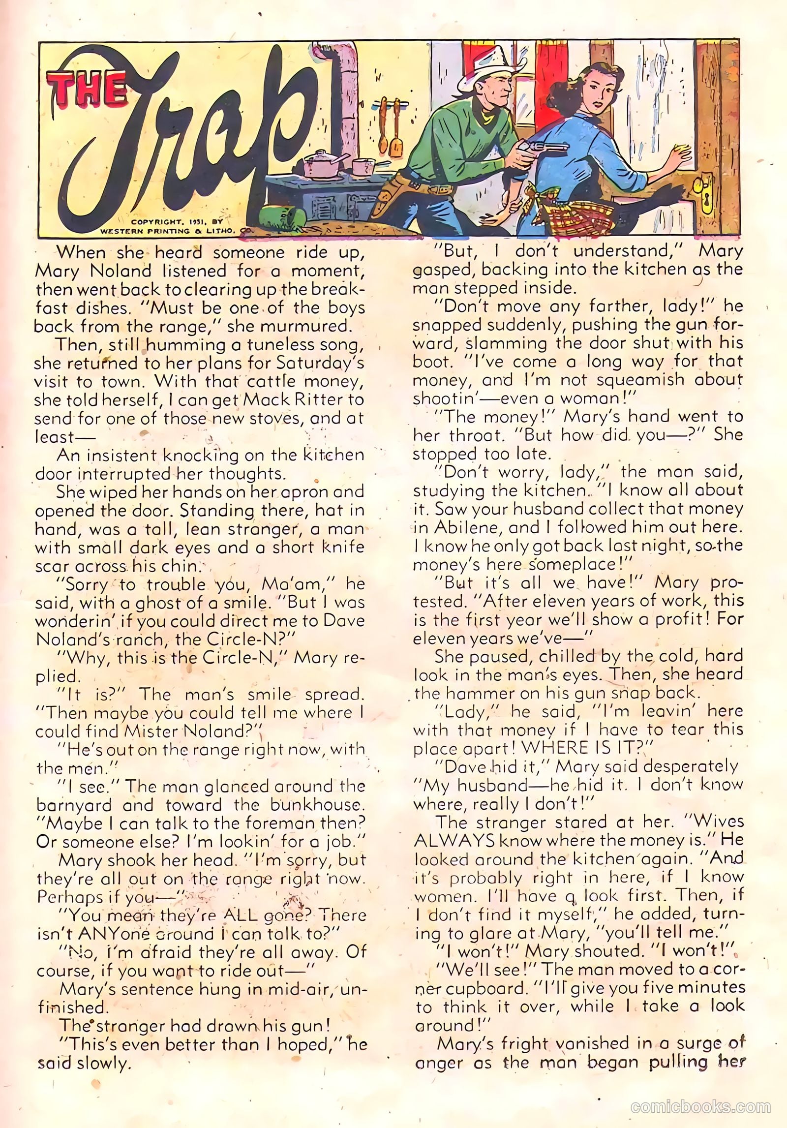 Johnny Mack Brown #9 — page 19 of 36