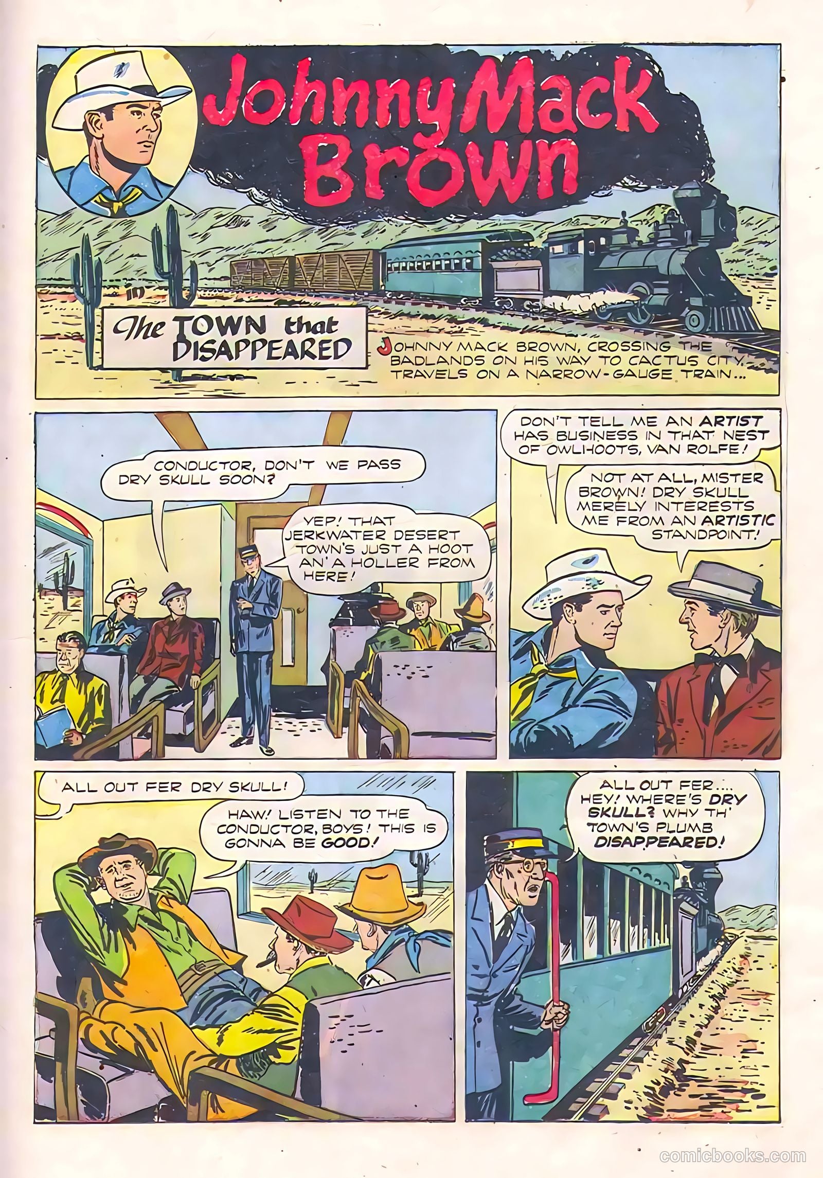 Johnny Mack Brown #9 — page 21 of 36