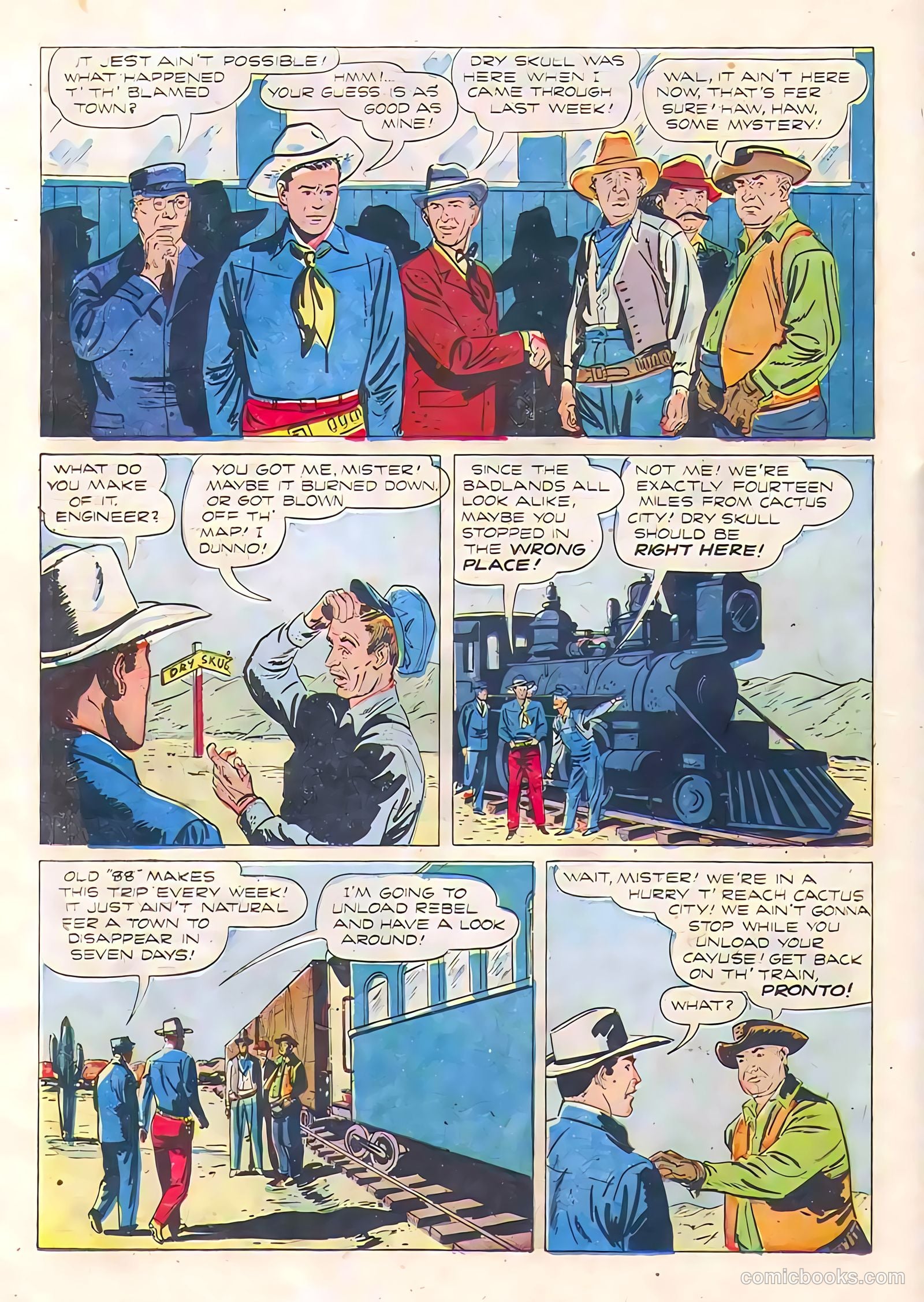 Johnny Mack Brown #9 — page 22 of 36