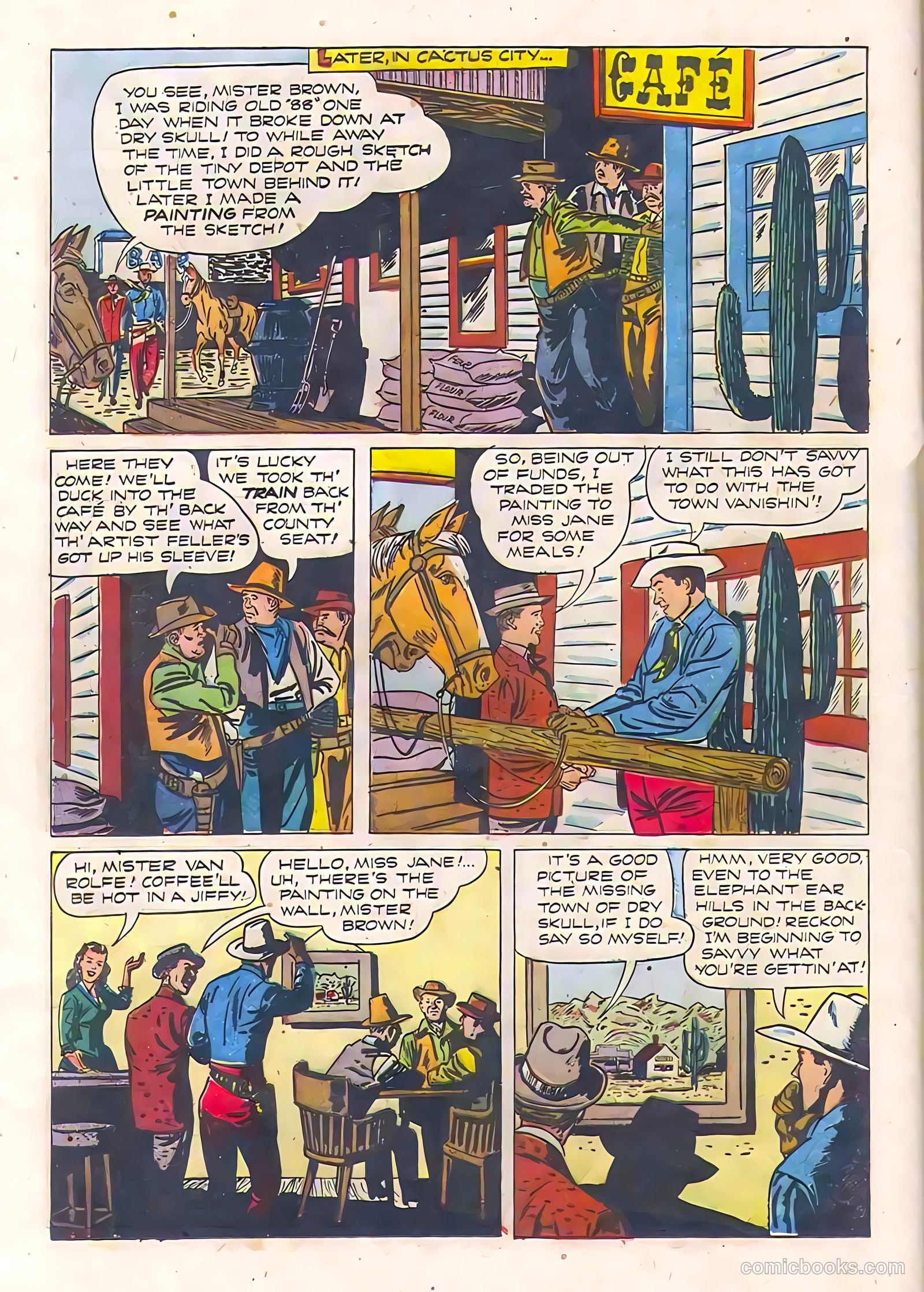 Johnny Mack Brown #9 — page 24 of 36