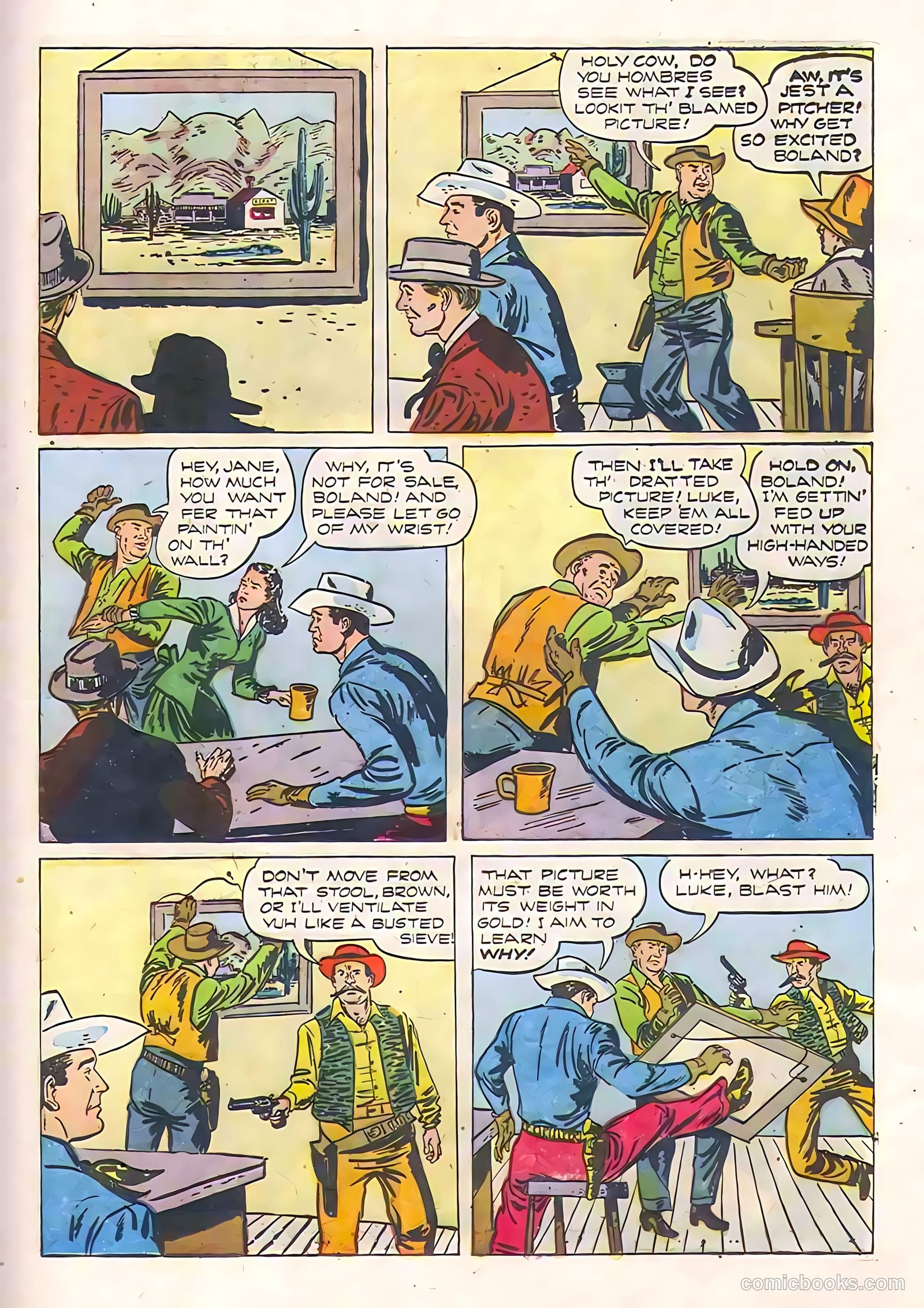 Johnny Mack Brown #9 — page 25 of 36