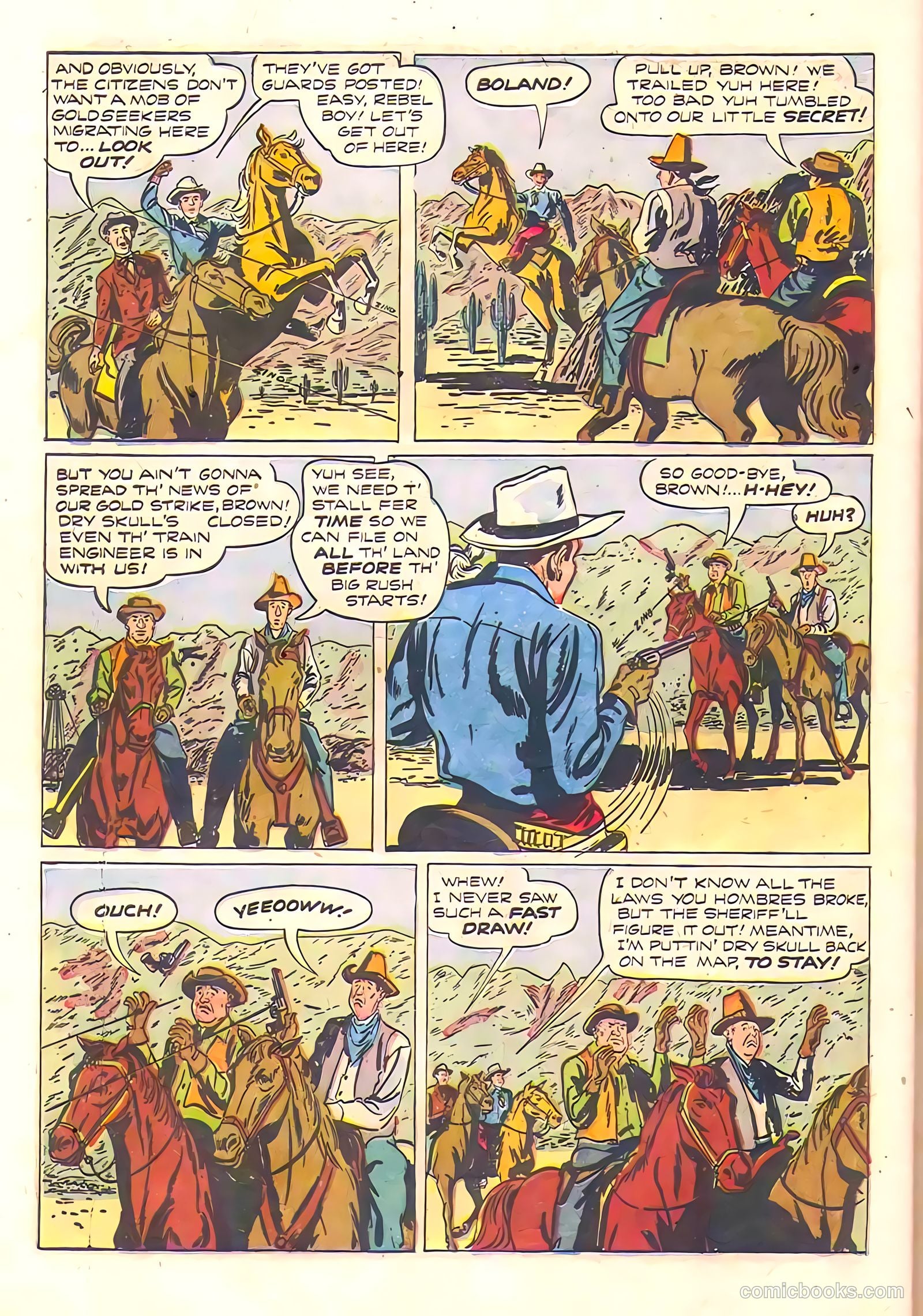 Johnny Mack Brown #9 — page 28 of 36