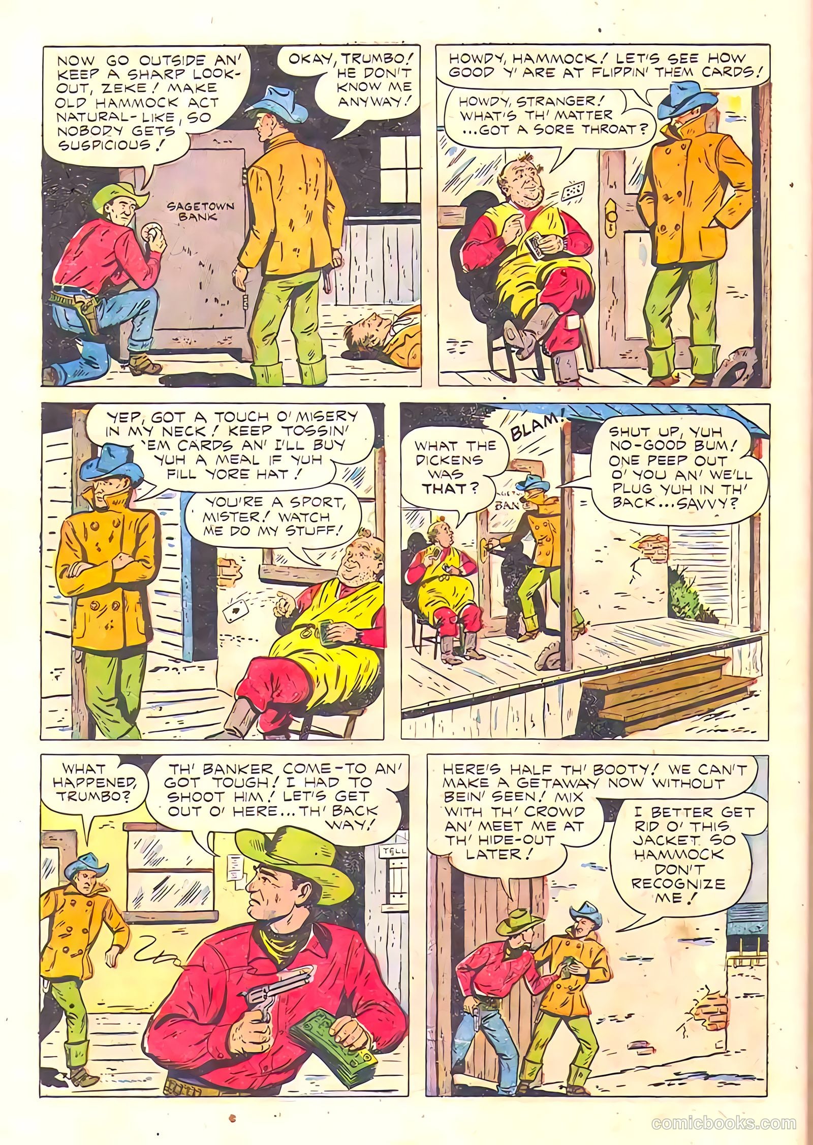 Johnny Mack Brown #9 — page 32 of 36