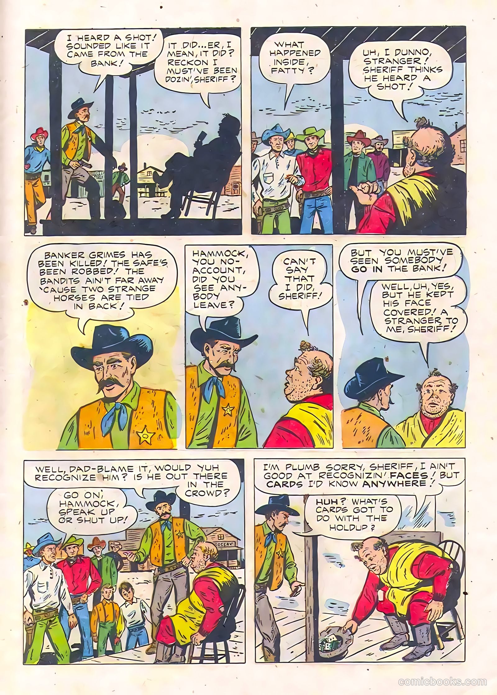 Johnny Mack Brown #9 — page 33 of 36