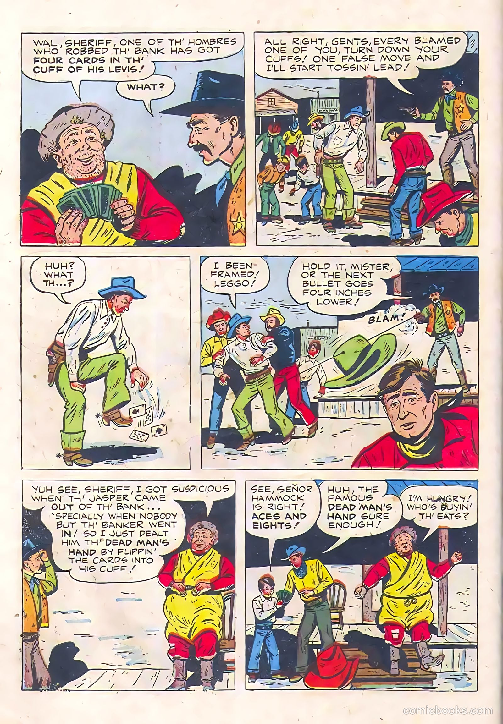 Johnny Mack Brown #9 — page 34 of 36