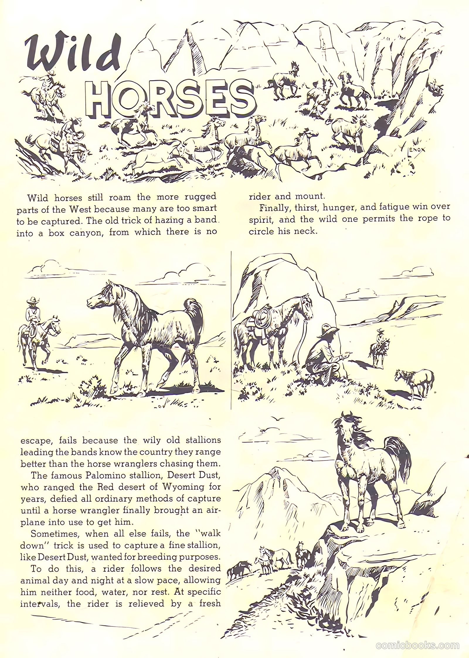 Johnny Mack Brown #9 — page 35 of 36