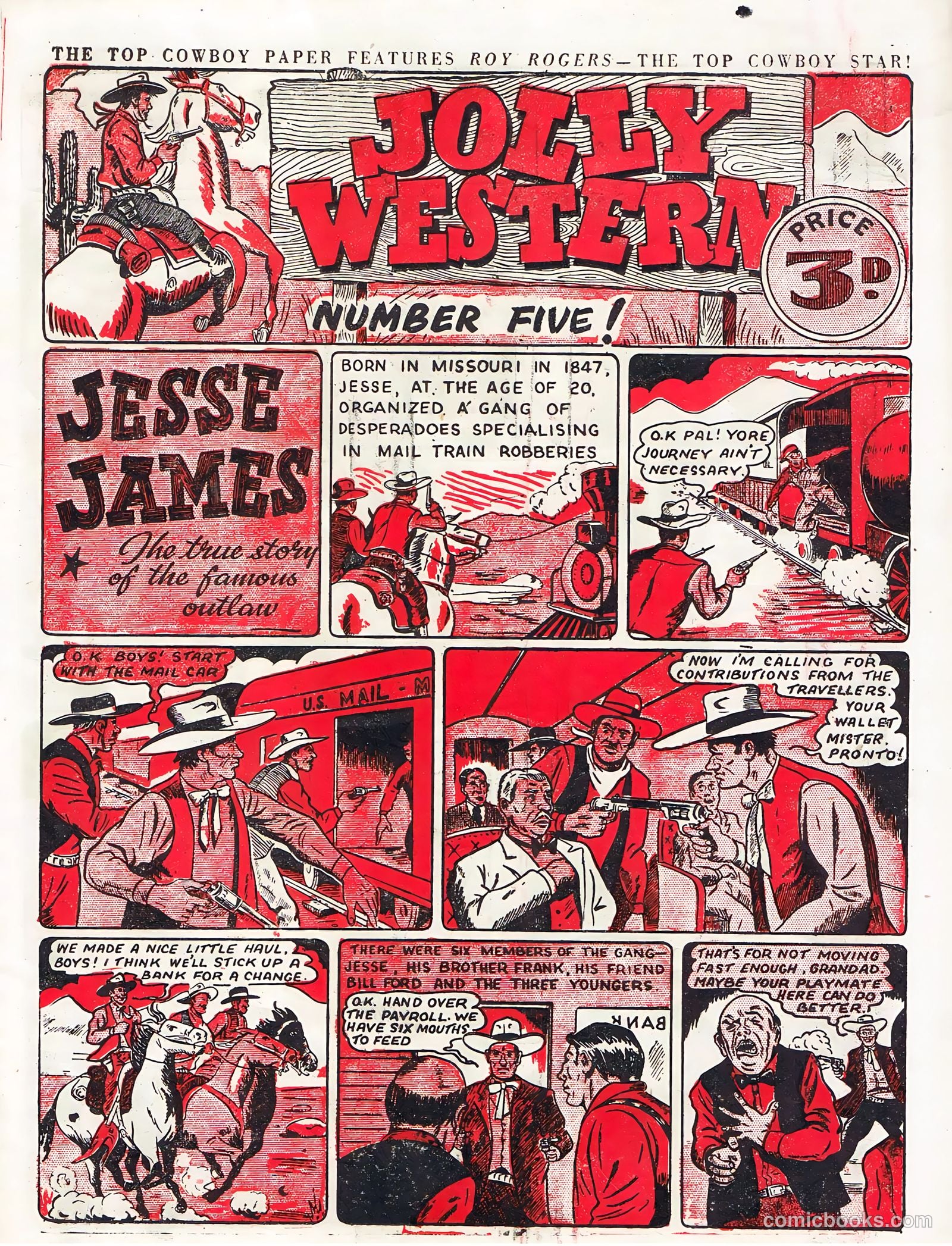 Jolly Western #5 — page 1 of 8