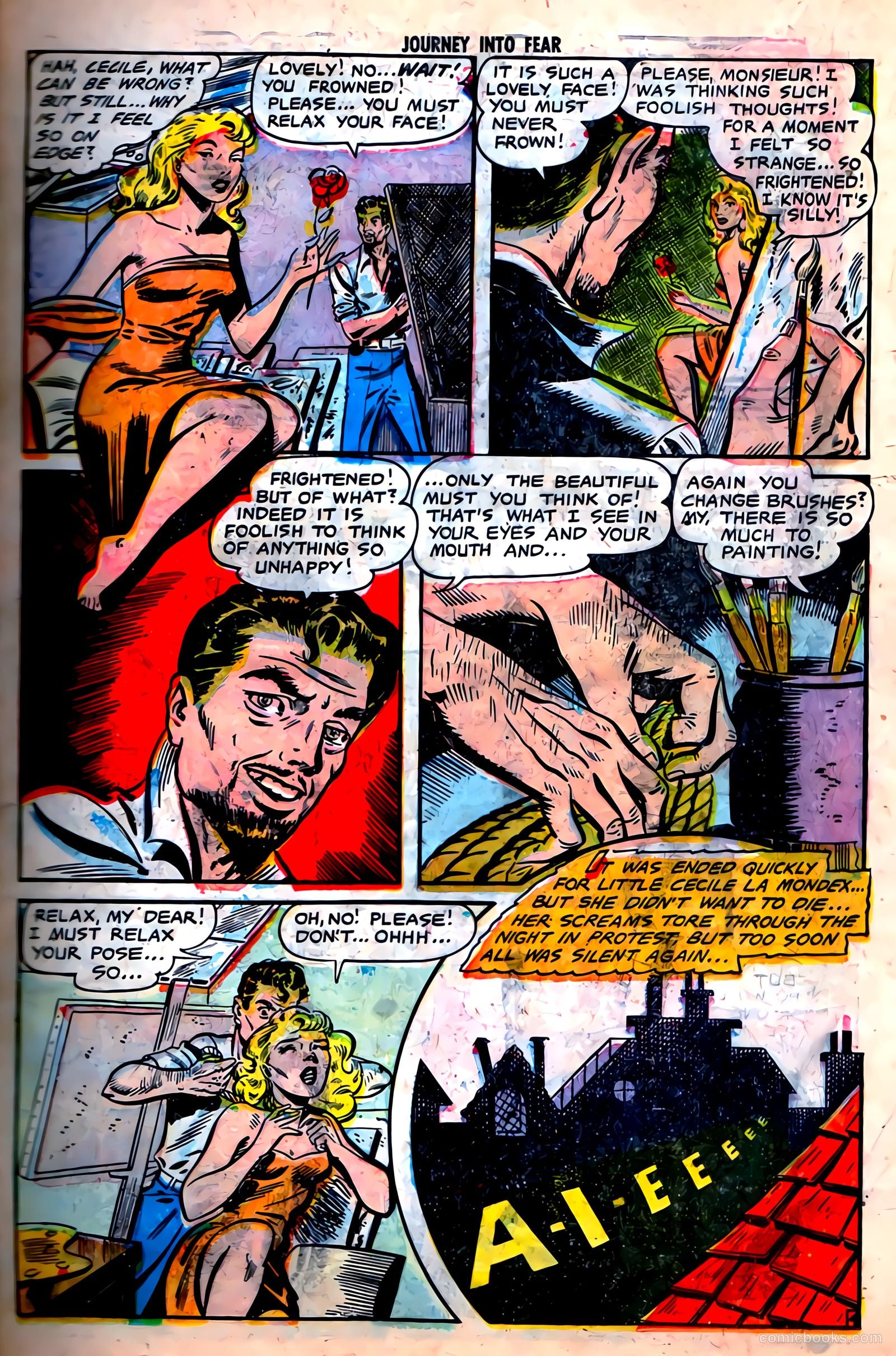 Journey into Fear #11 — page 21 of 34