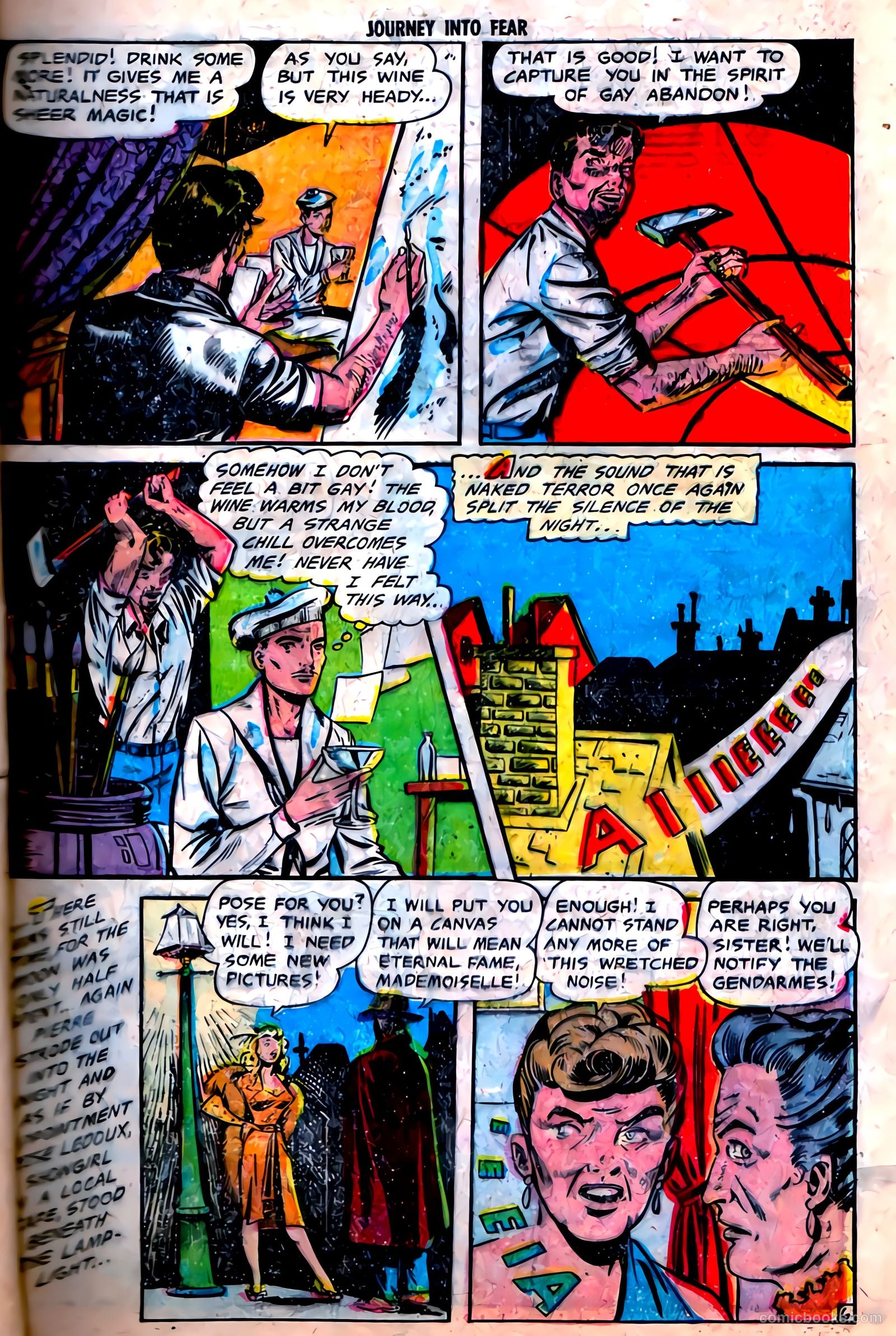 Journey into Fear #11 — page 23 of 34