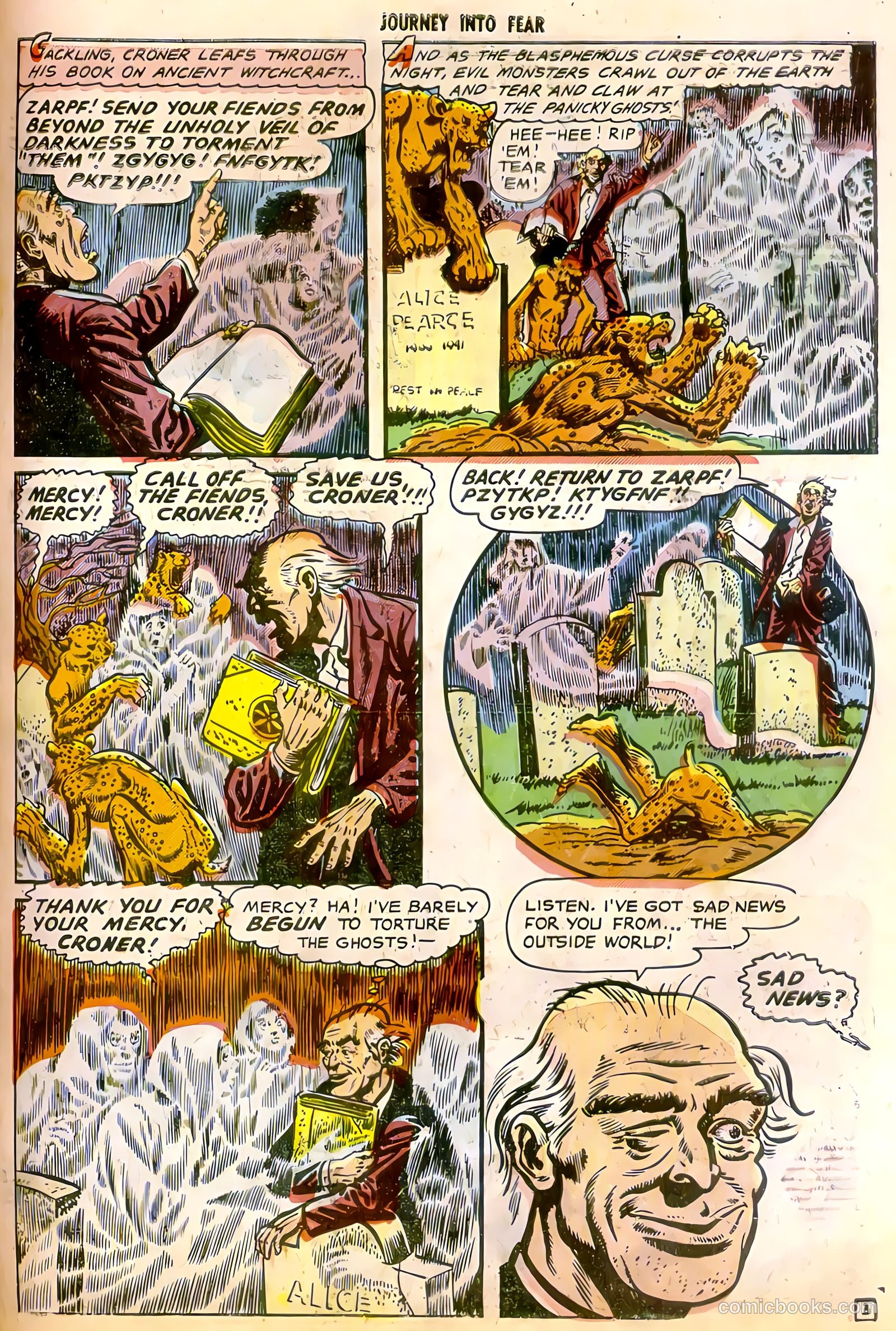 Journey into Fear #12 — page 31 of 34