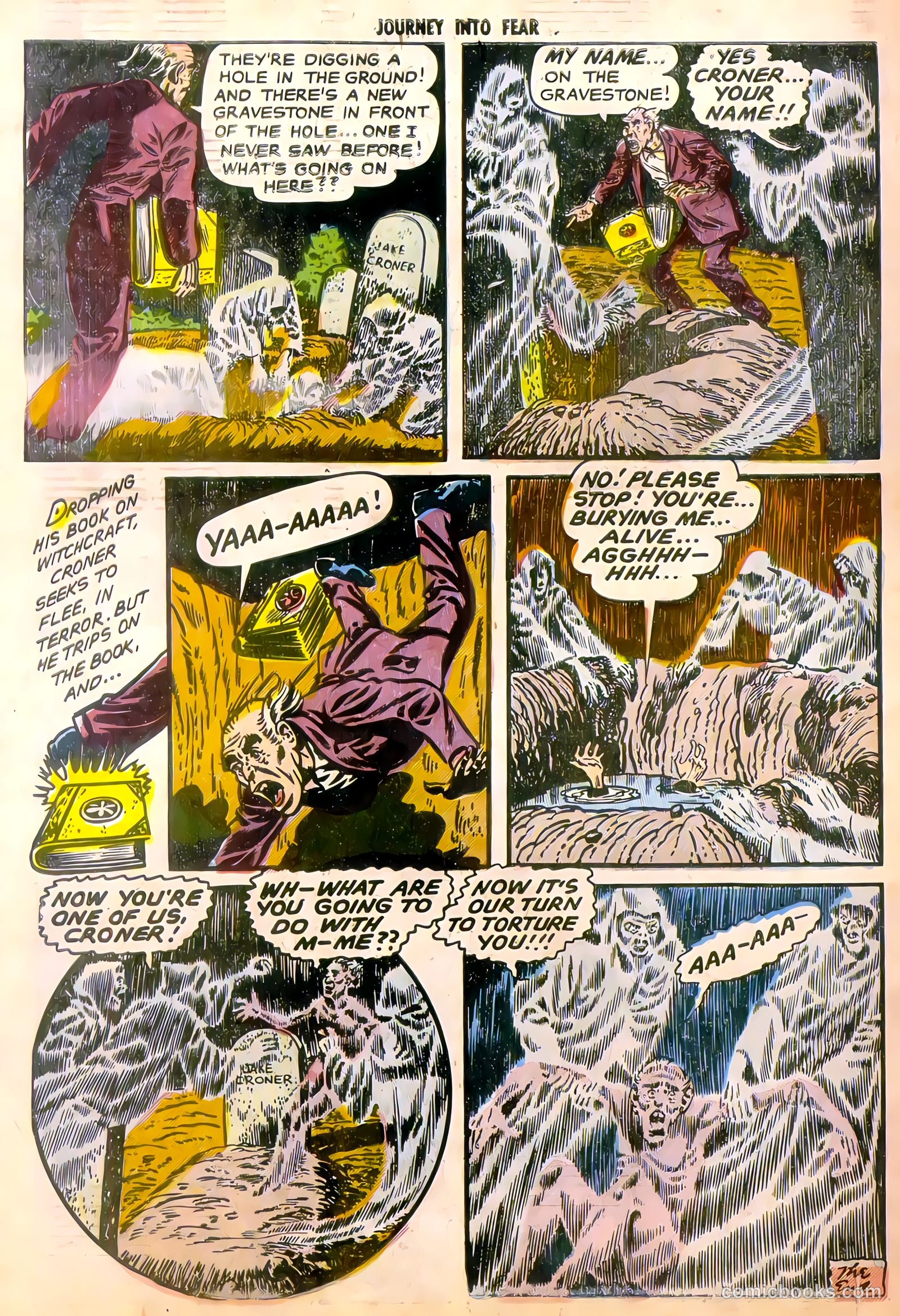 Journey into Fear #12 — page 34 of 34