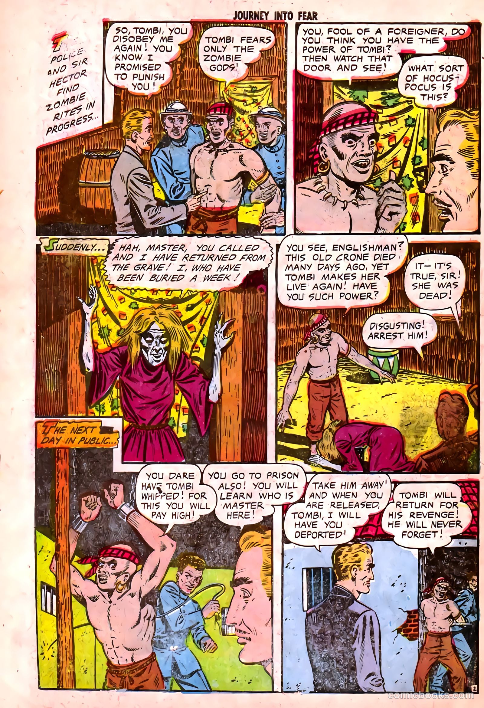 Journey into Fear #13 — page 10 of 36