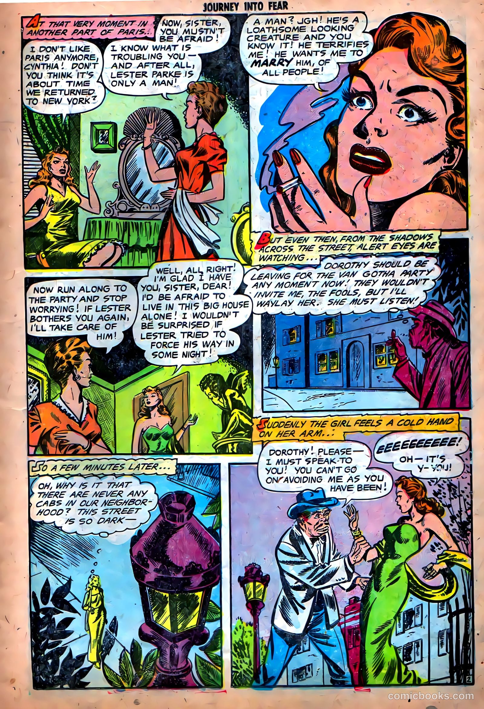 Journey into Fear #14 — page 11 of 36