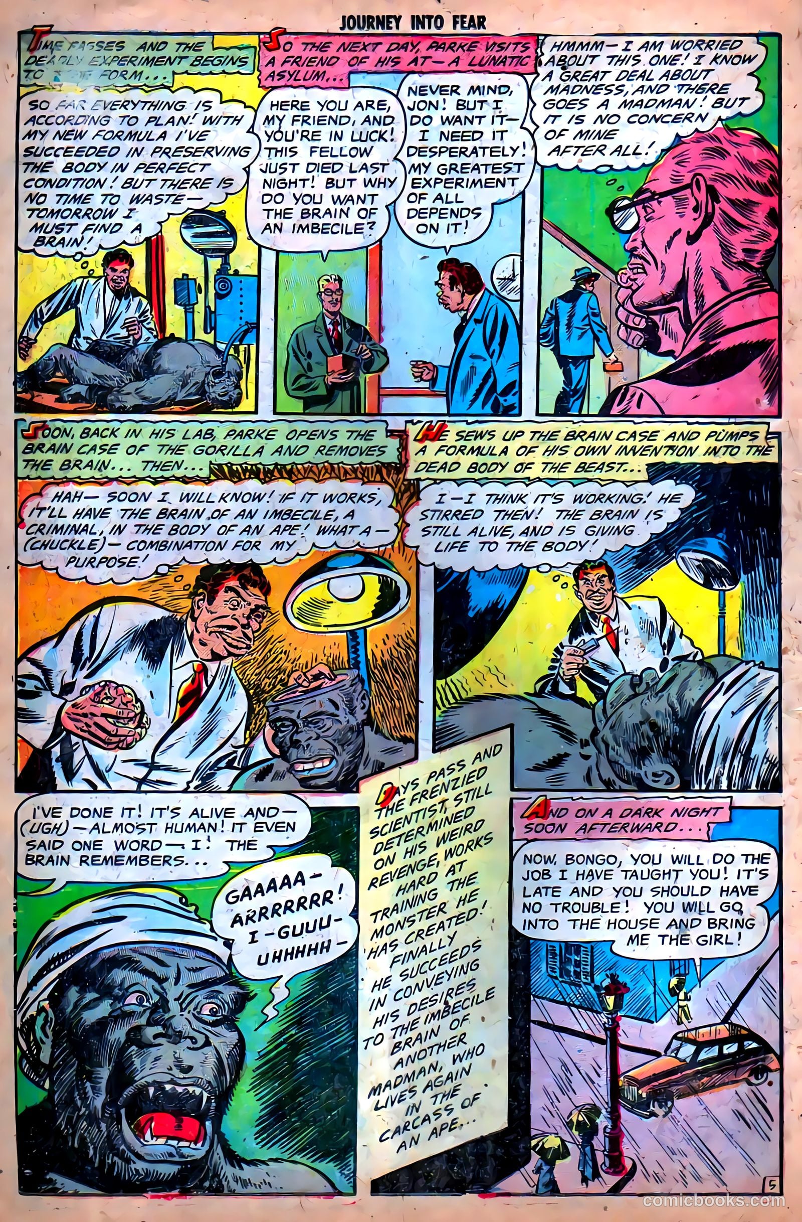 Journey into Fear #14 — page 14 of 36