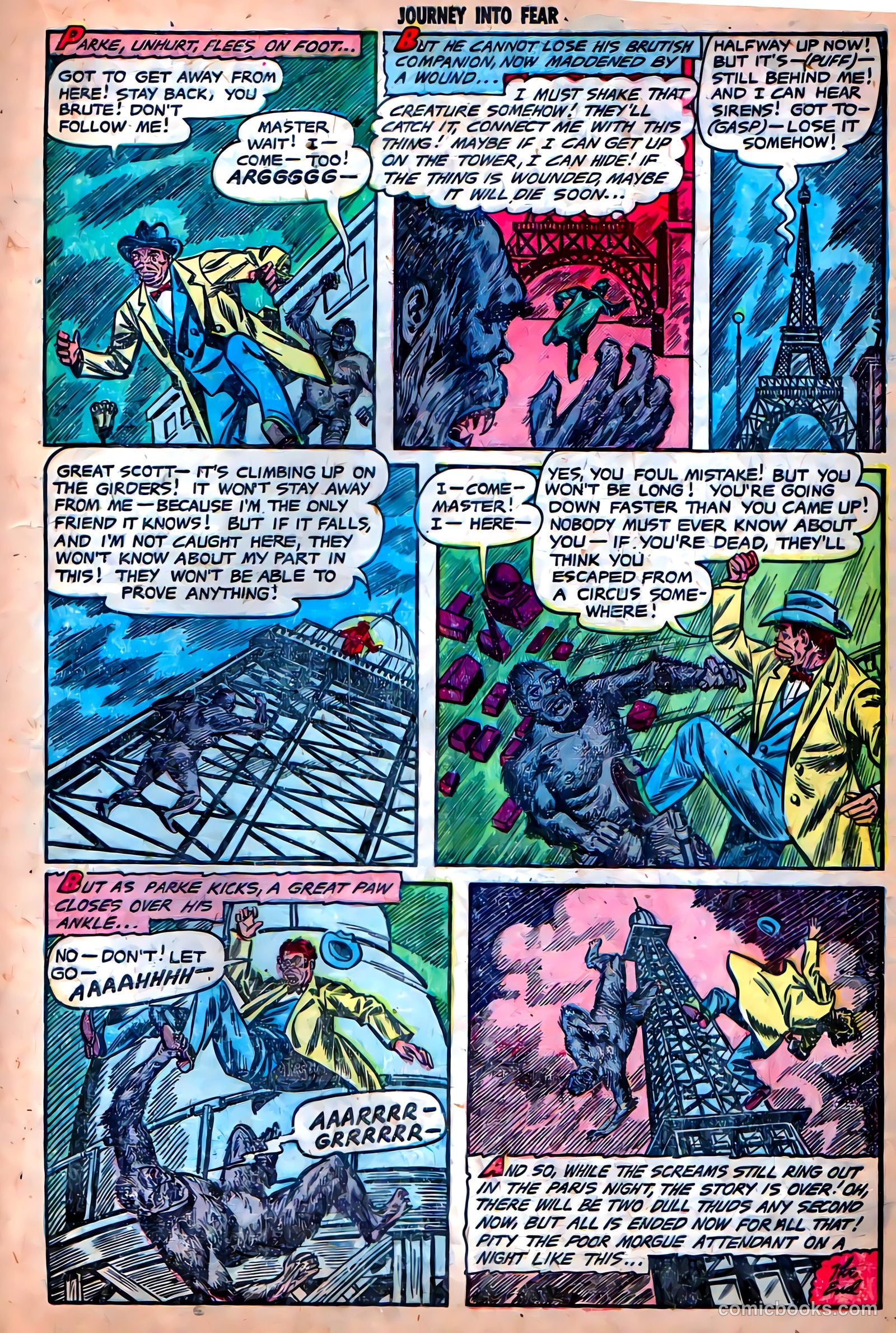 Journey into Fear #14 — page 17 of 36