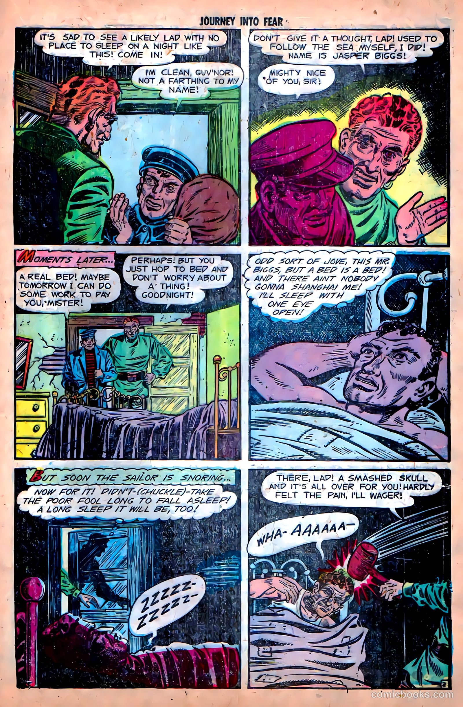 Journey into Fear #14 — page 21 of 36