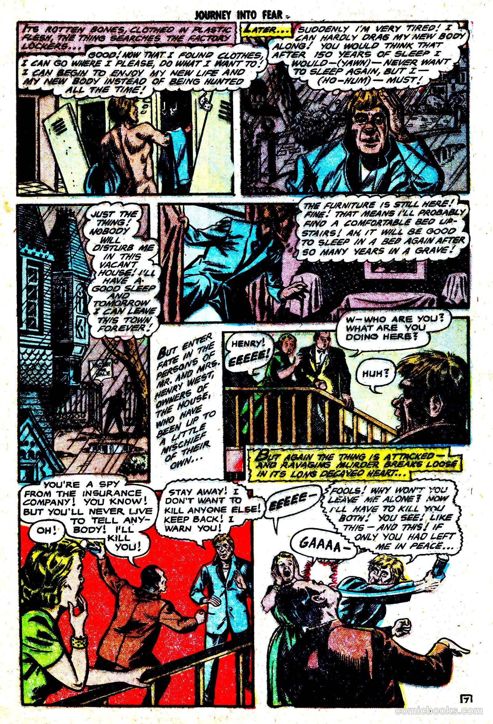 Journey into Fear #15 — page 8 of 33