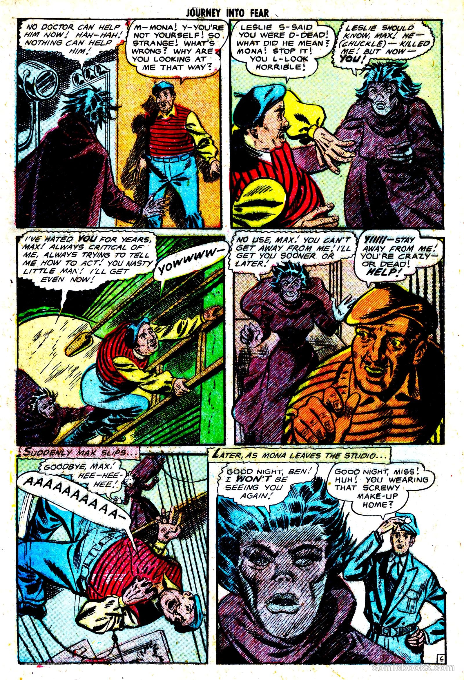 Journey into Fear #15 — page 15 of 33