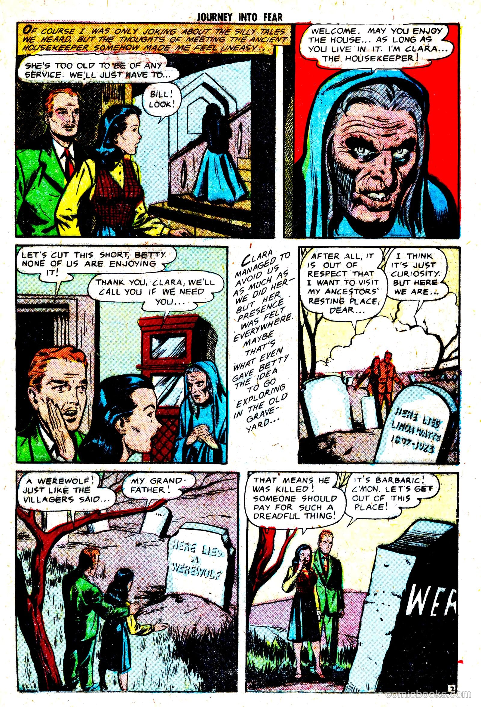 Journey into Fear #15 — page 20 of 33