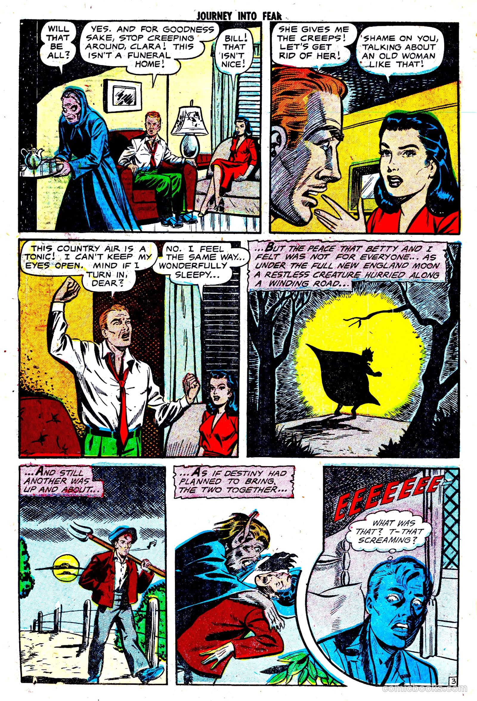 Journey into Fear #15 — page 21 of 33