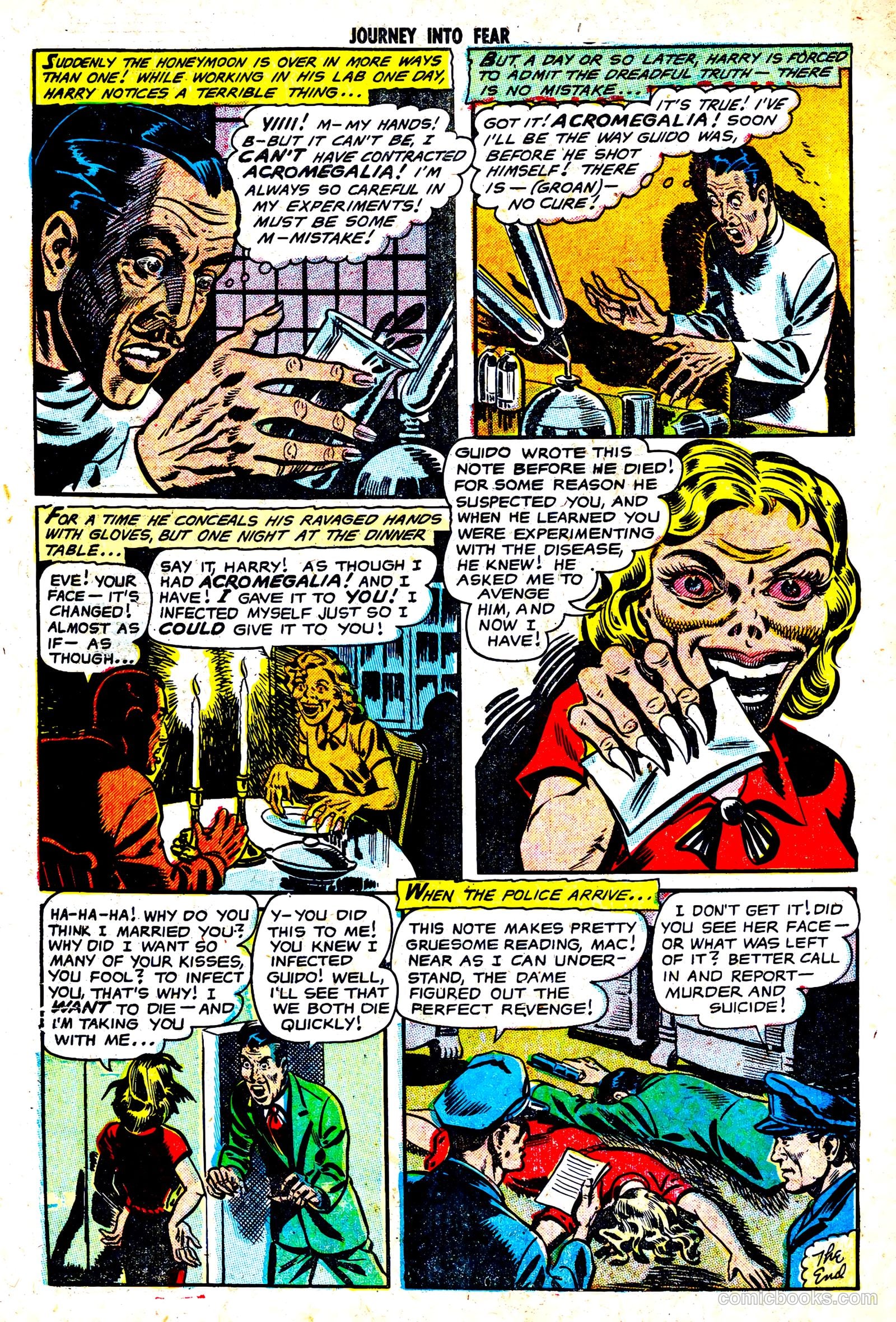 Journey into Fear #15 — page 33 of 33