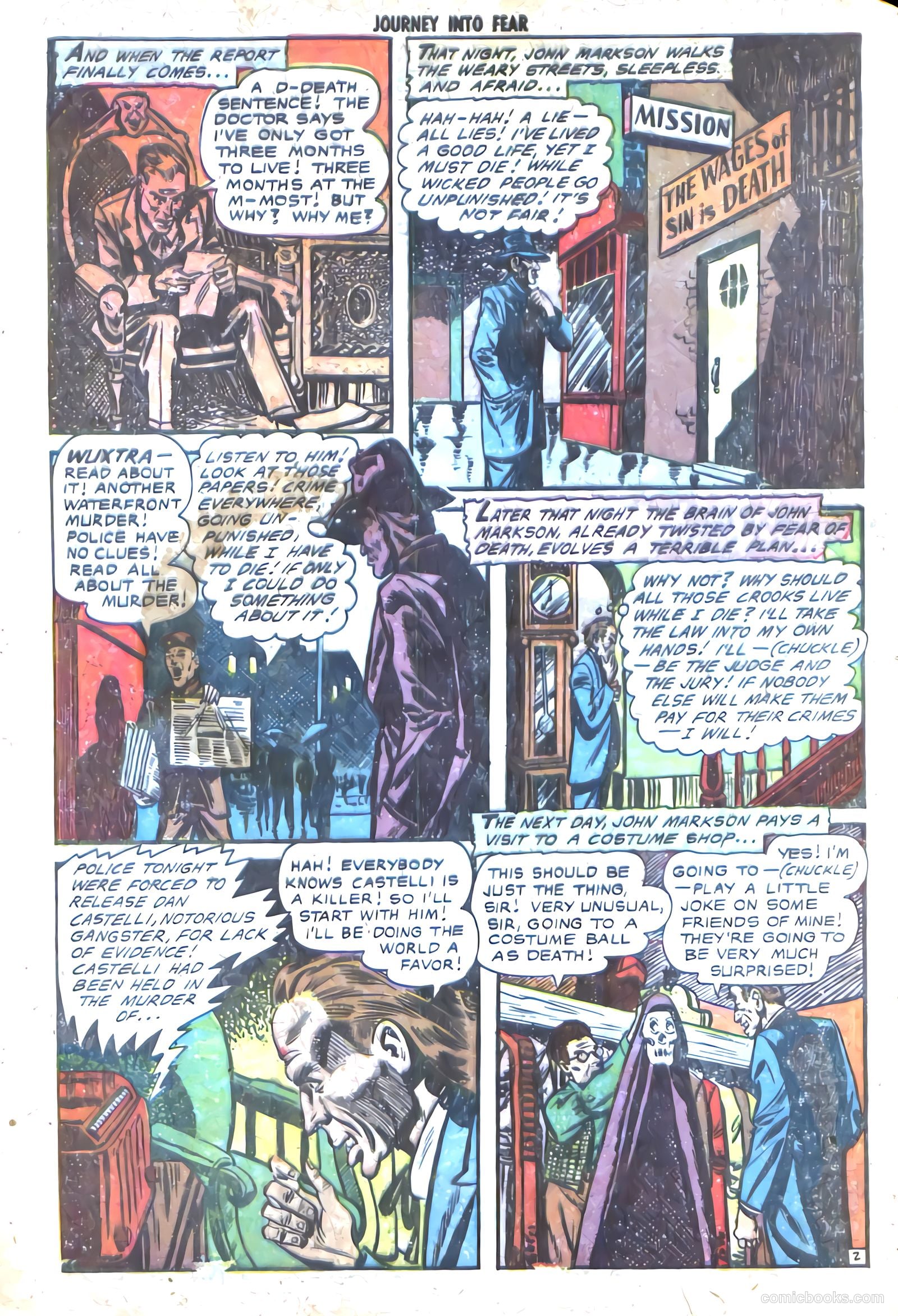 Journey into Fear #16 — page 4 of 36