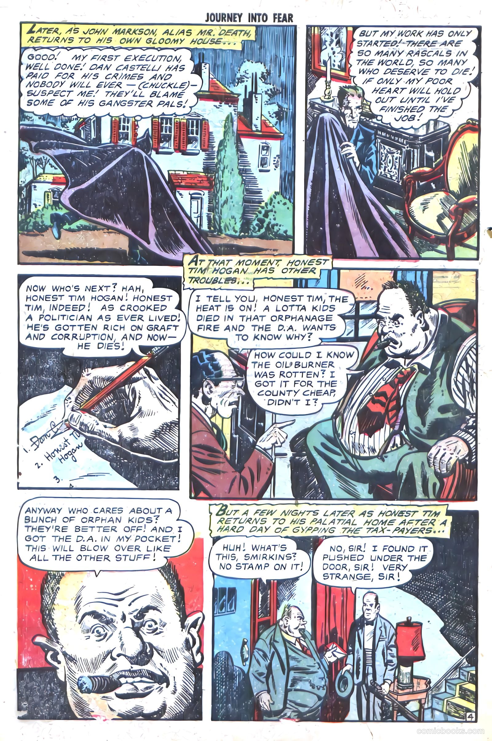 Journey into Fear #16 — page 6 of 36