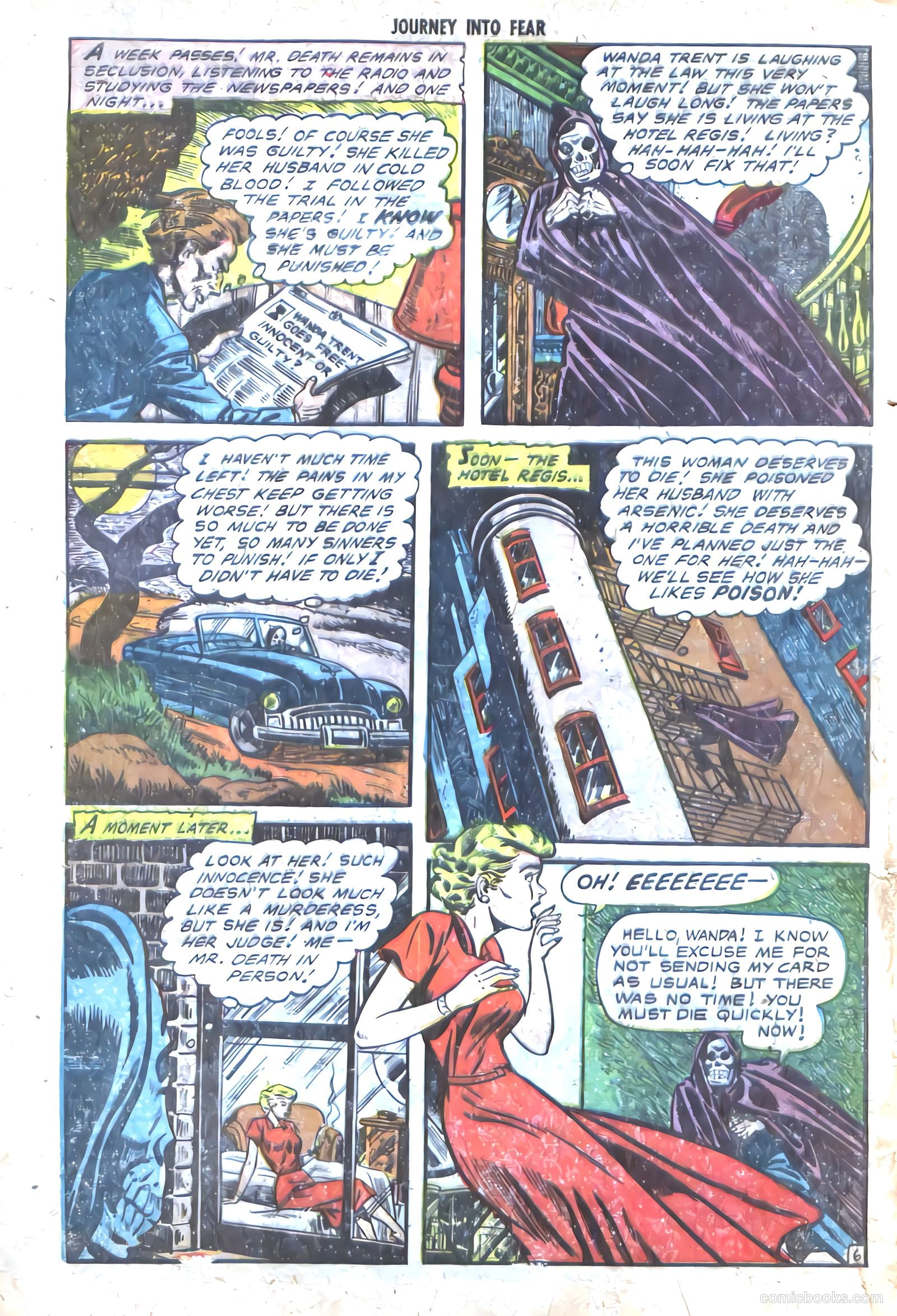 Journey into Fear #16 — page 8 of 36