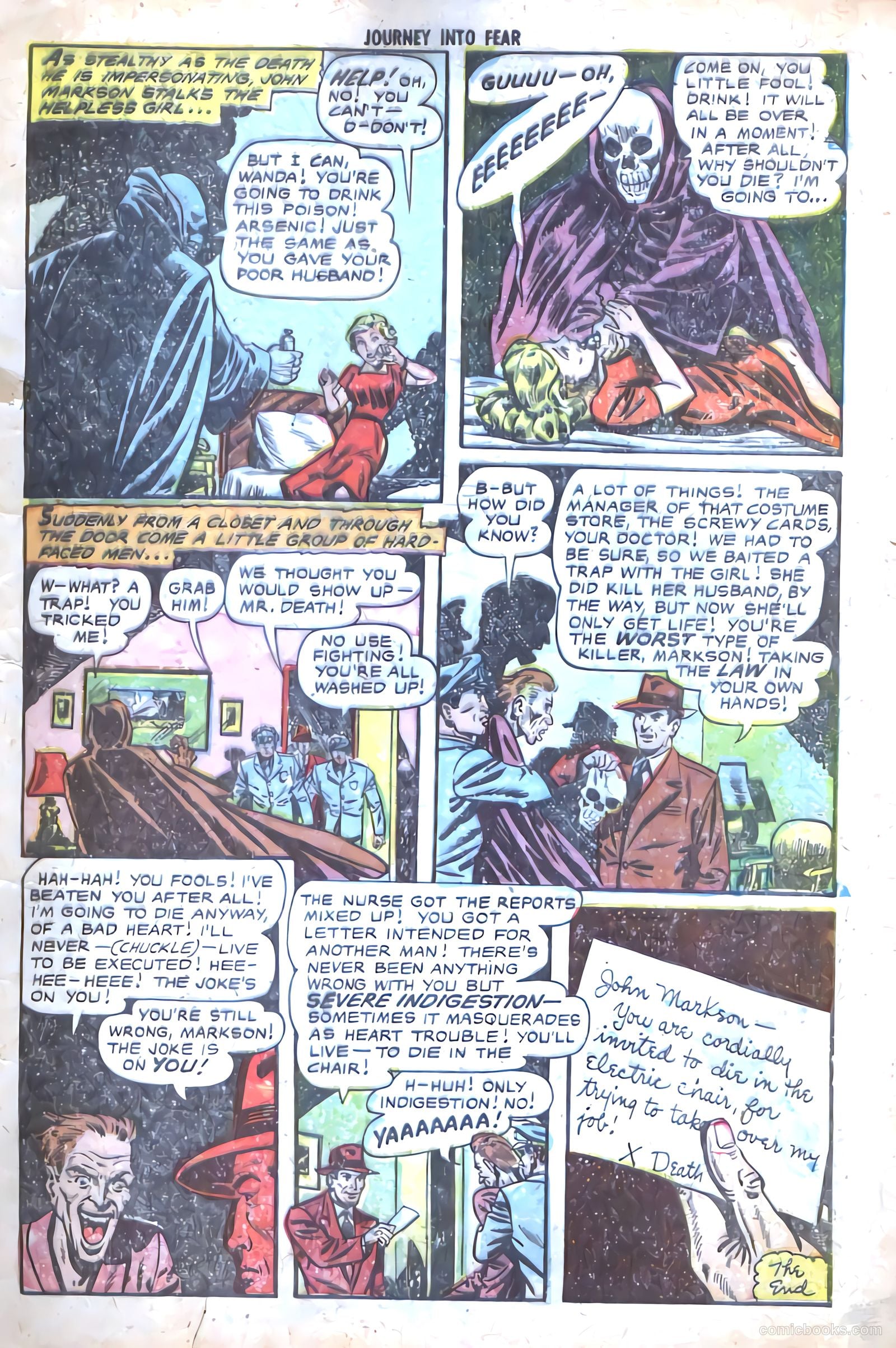 Journey into Fear #16 — page 9 of 36