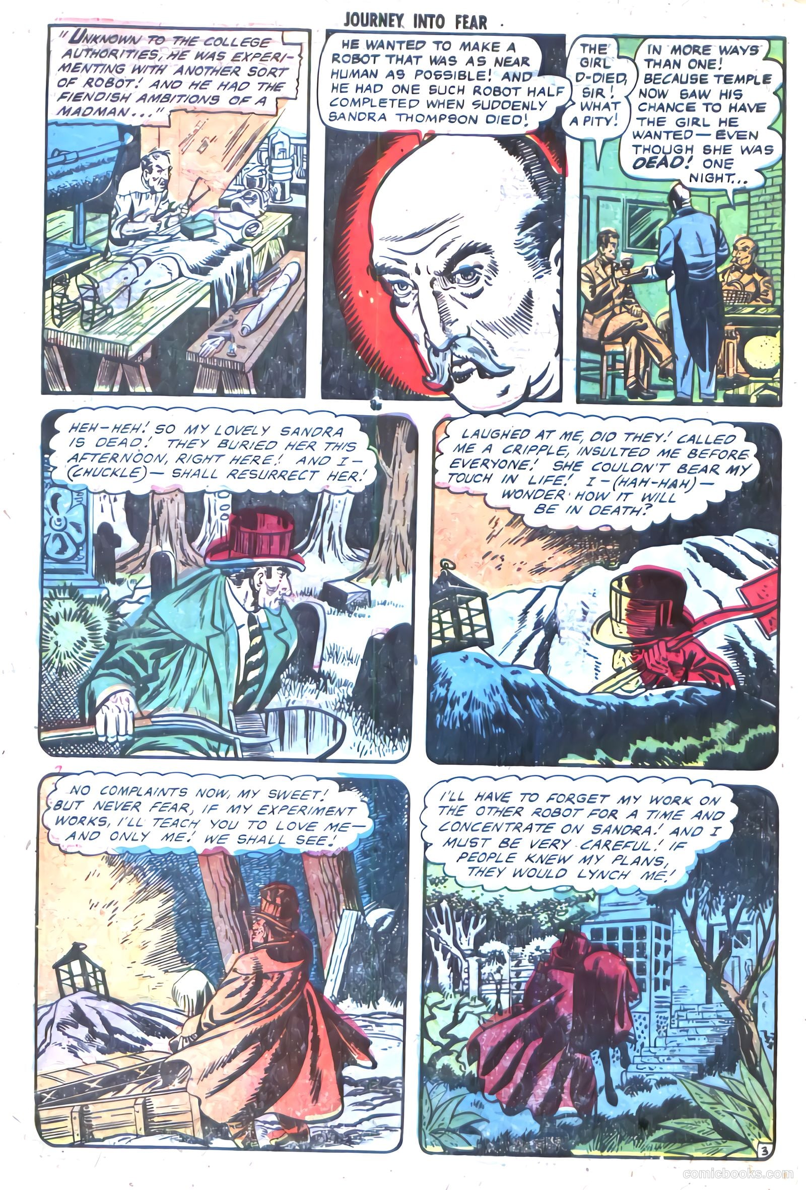 Journey into Fear #16 — page 22 of 36
