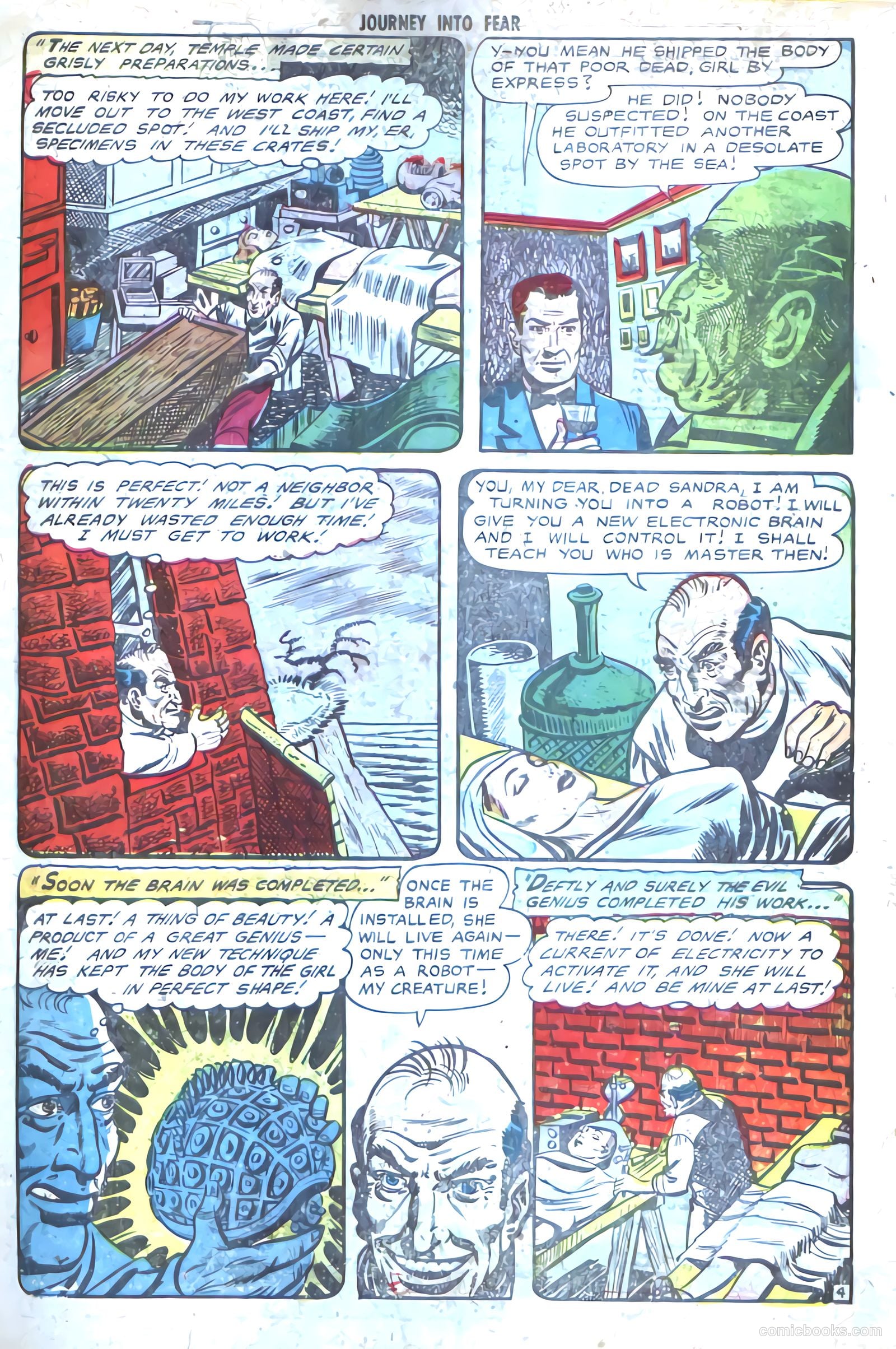Journey into Fear #16 — page 23 of 36