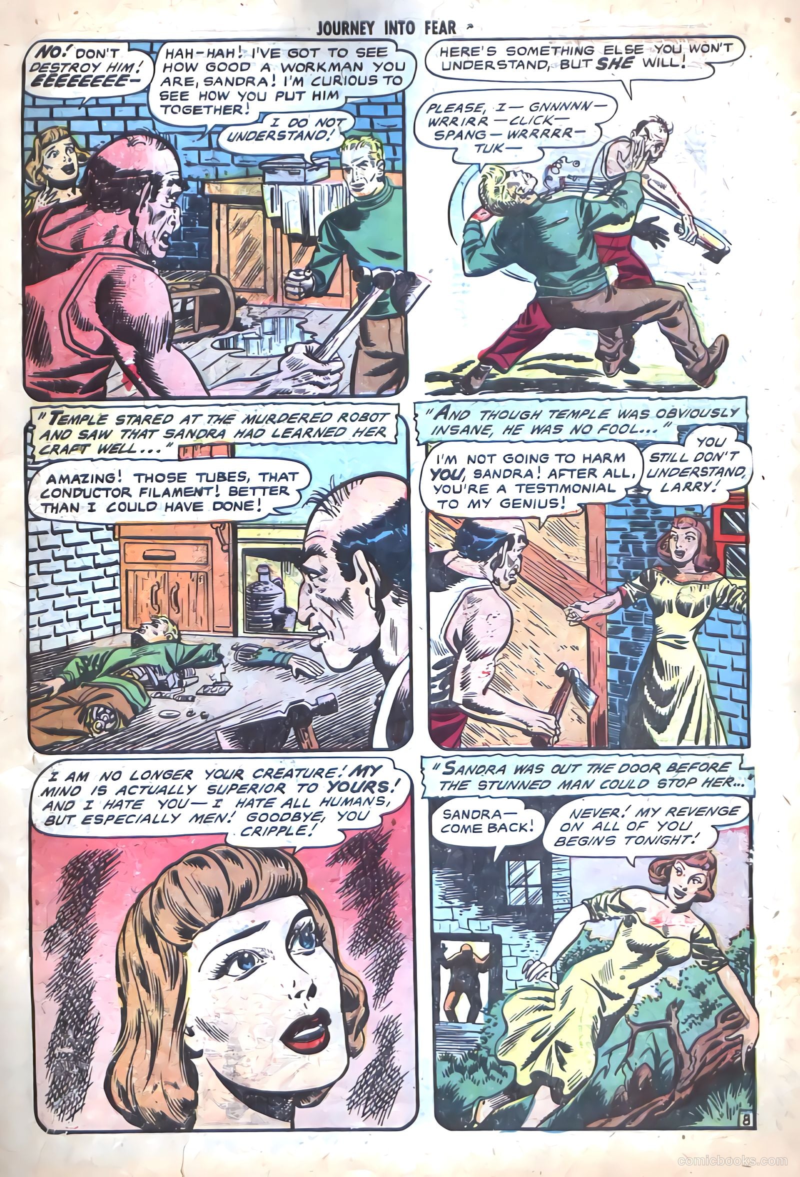 Journey into Fear #16 — page 27 of 36