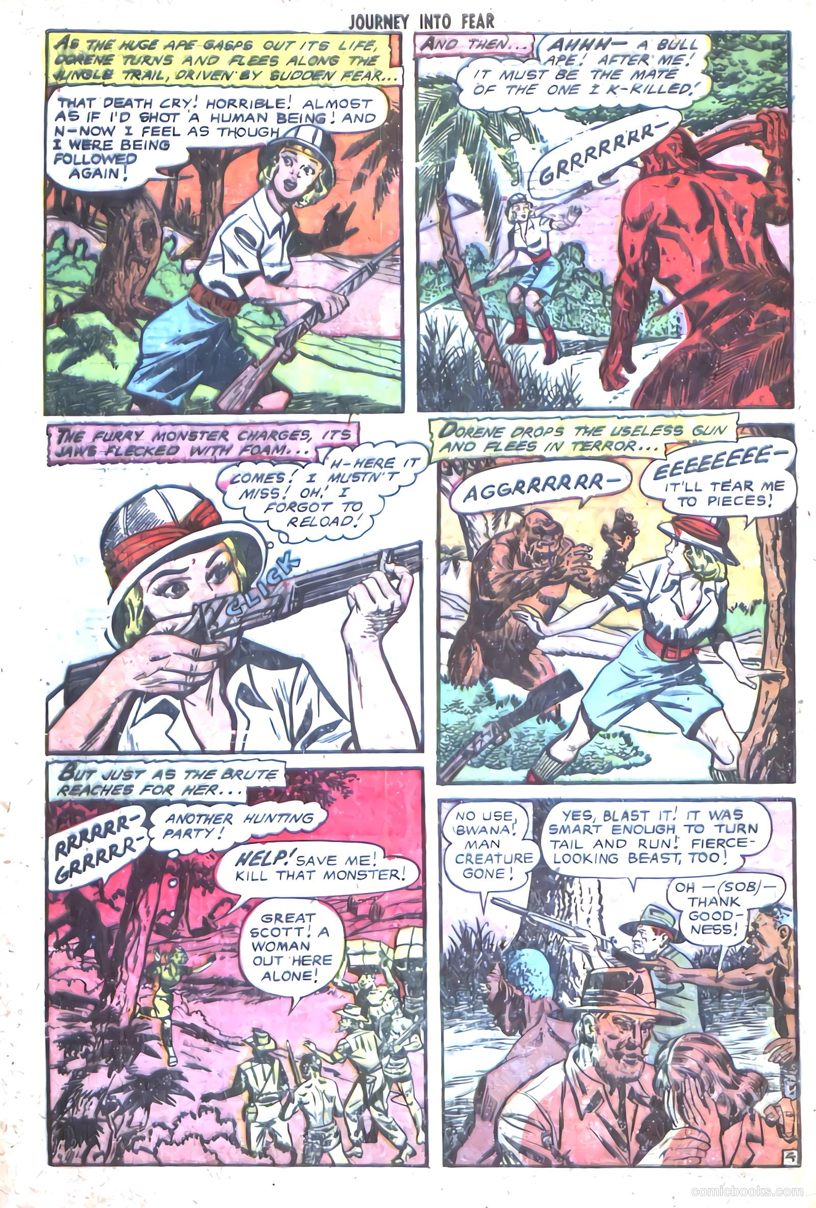 Journey into Fear #16 — page 32 of 36