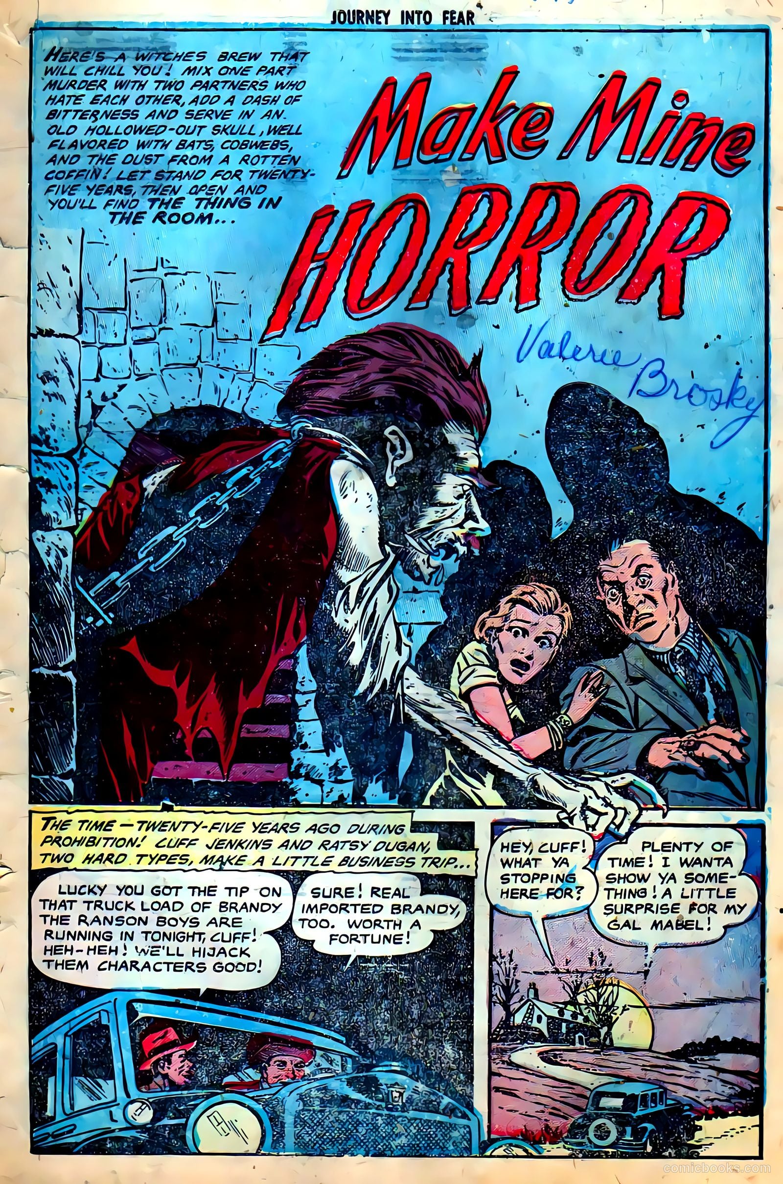 Journey into Fear #17 — page 2 of 33
