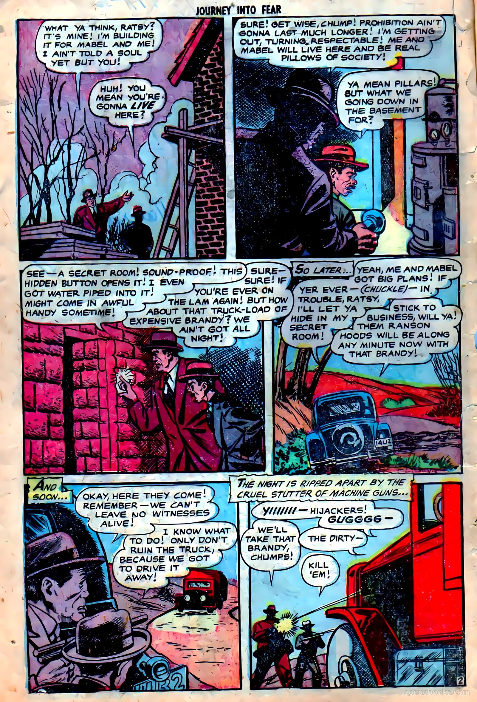 Journey into Fear #17 — page 3 of 33