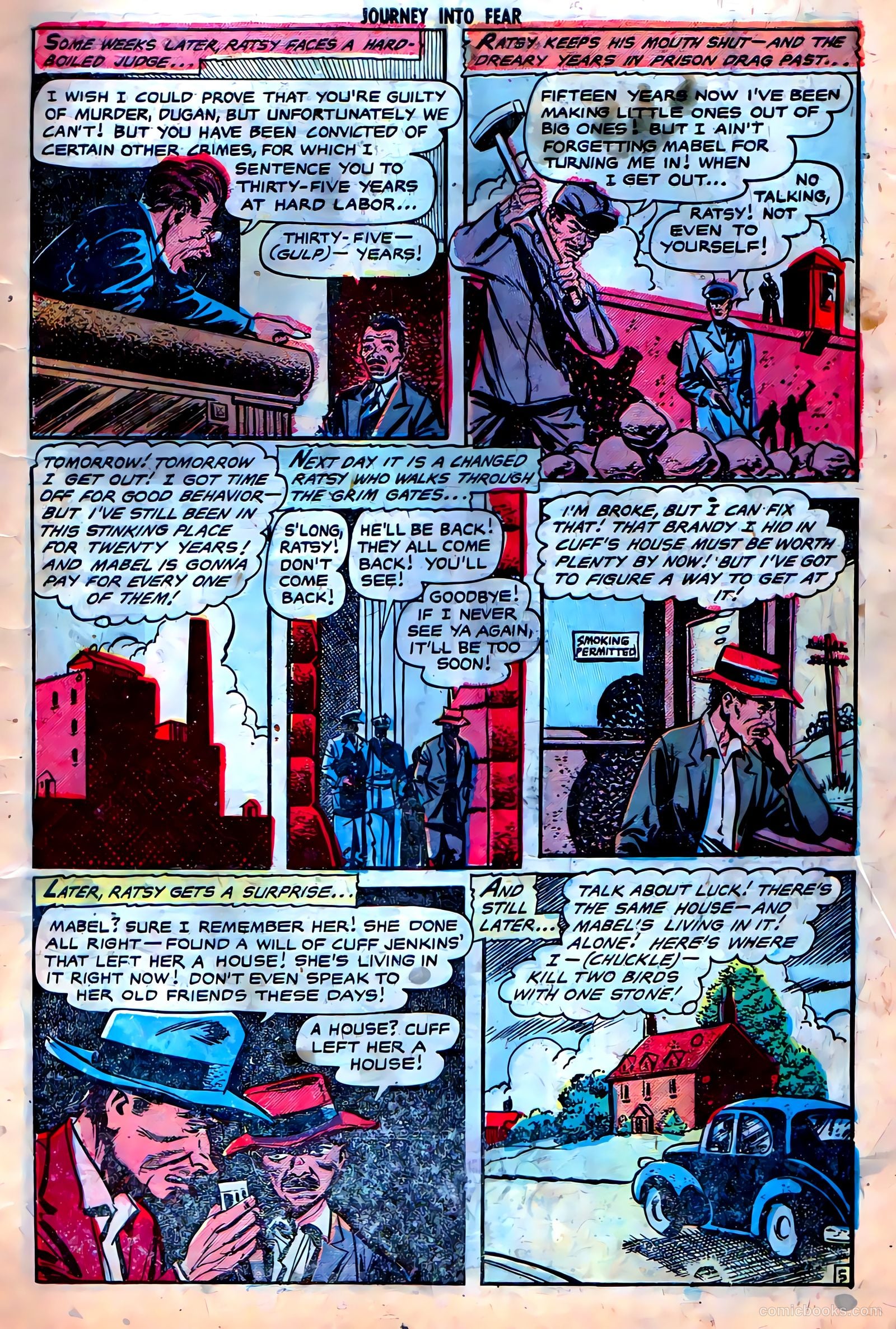 Journey into Fear #17 — page 6 of 33