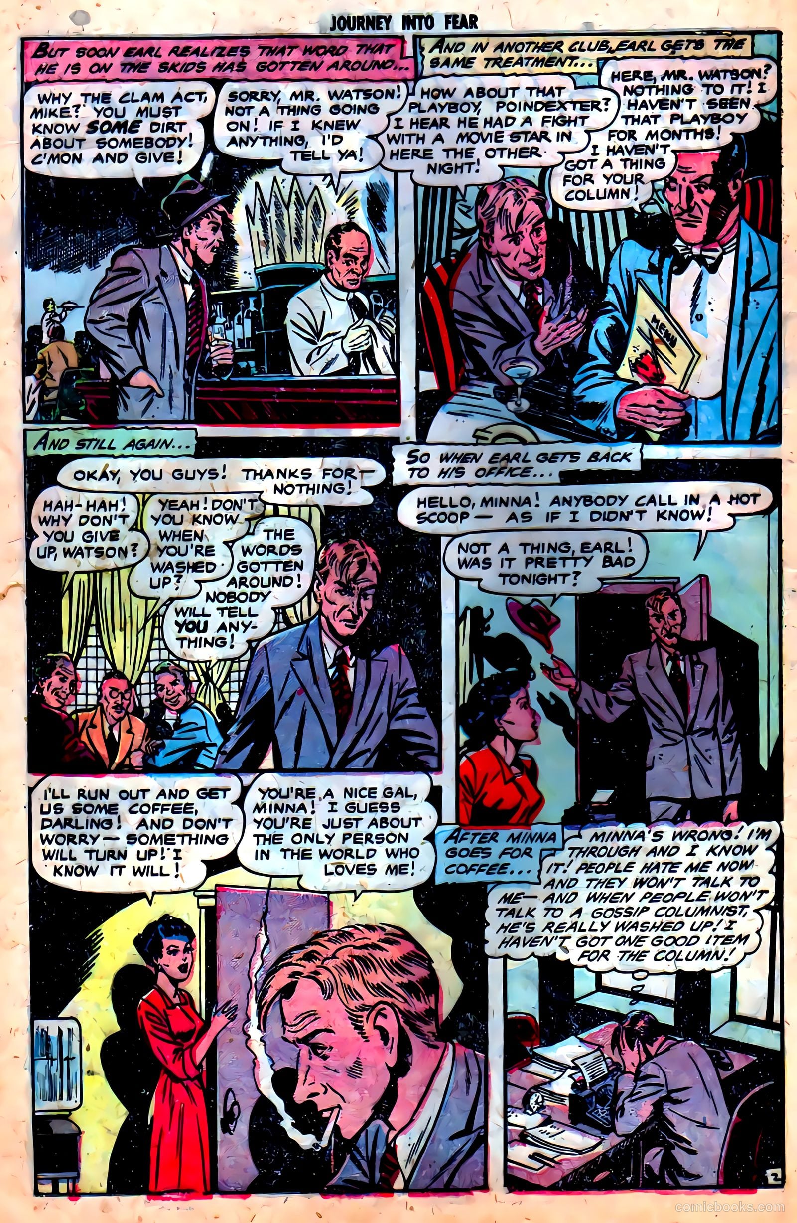 Journey into Fear #17 — page 11 of 33