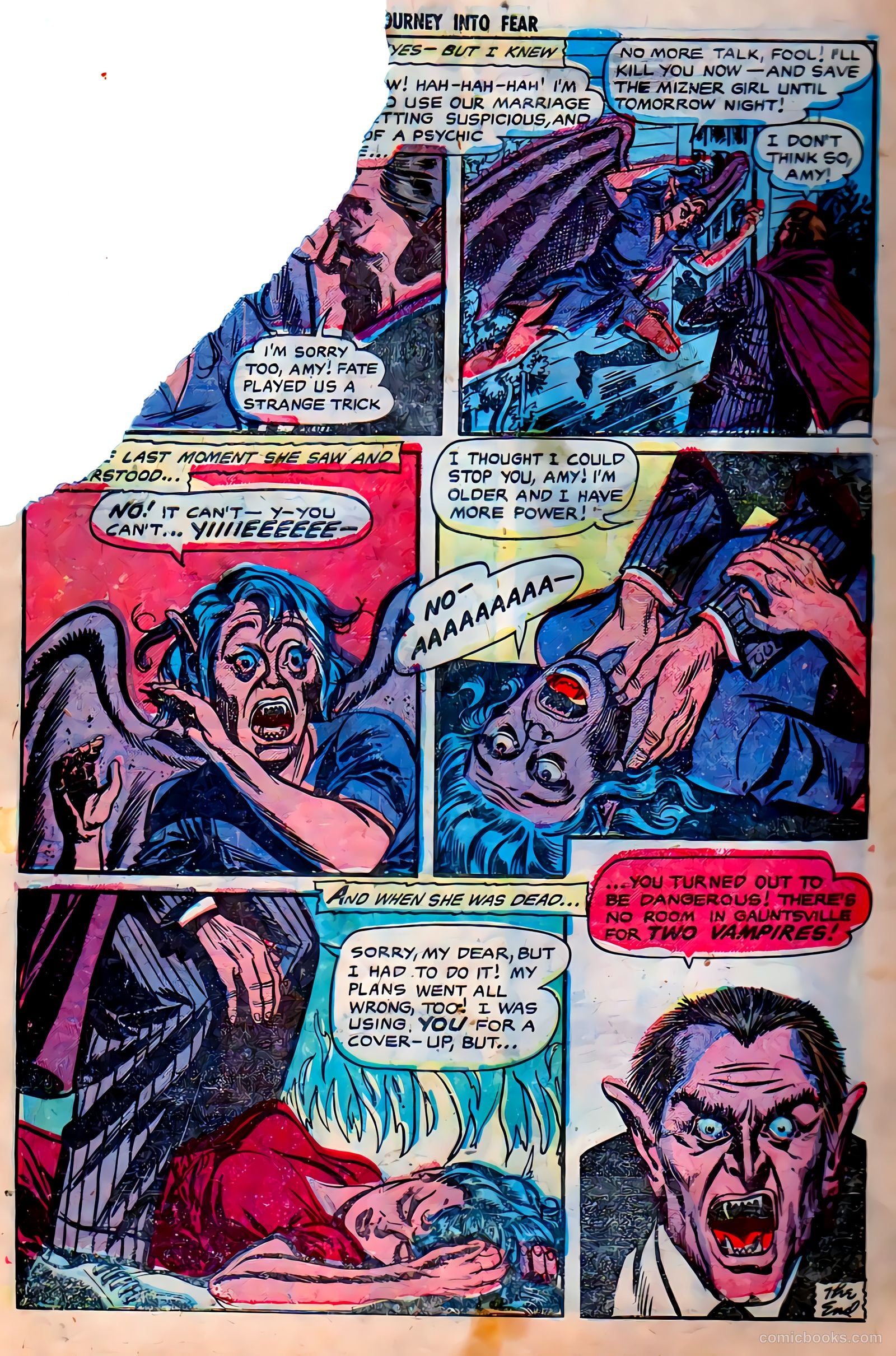 Journey into Fear #17 — page 33 of 33