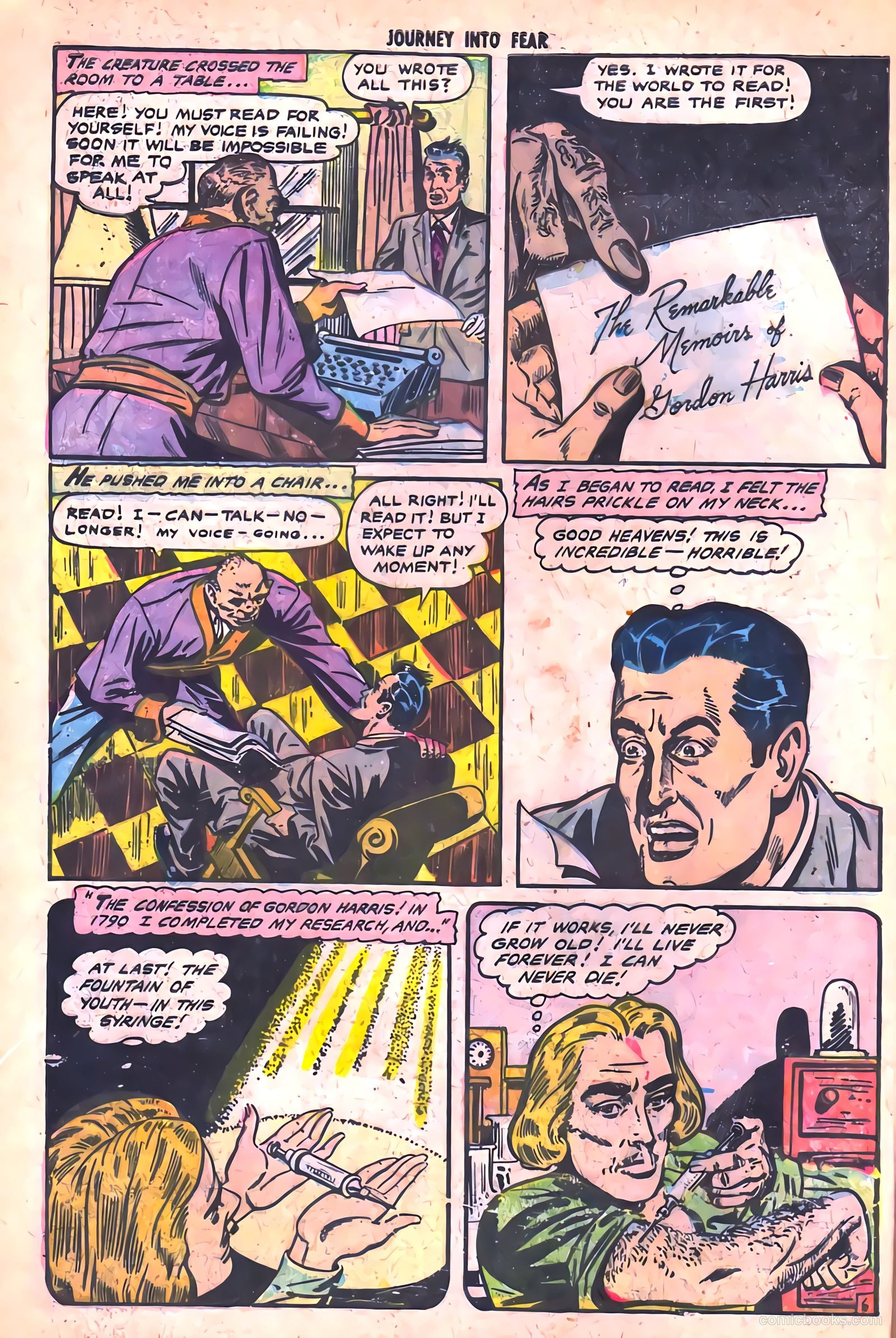 Journey into Fear #18 — page 8 of 36