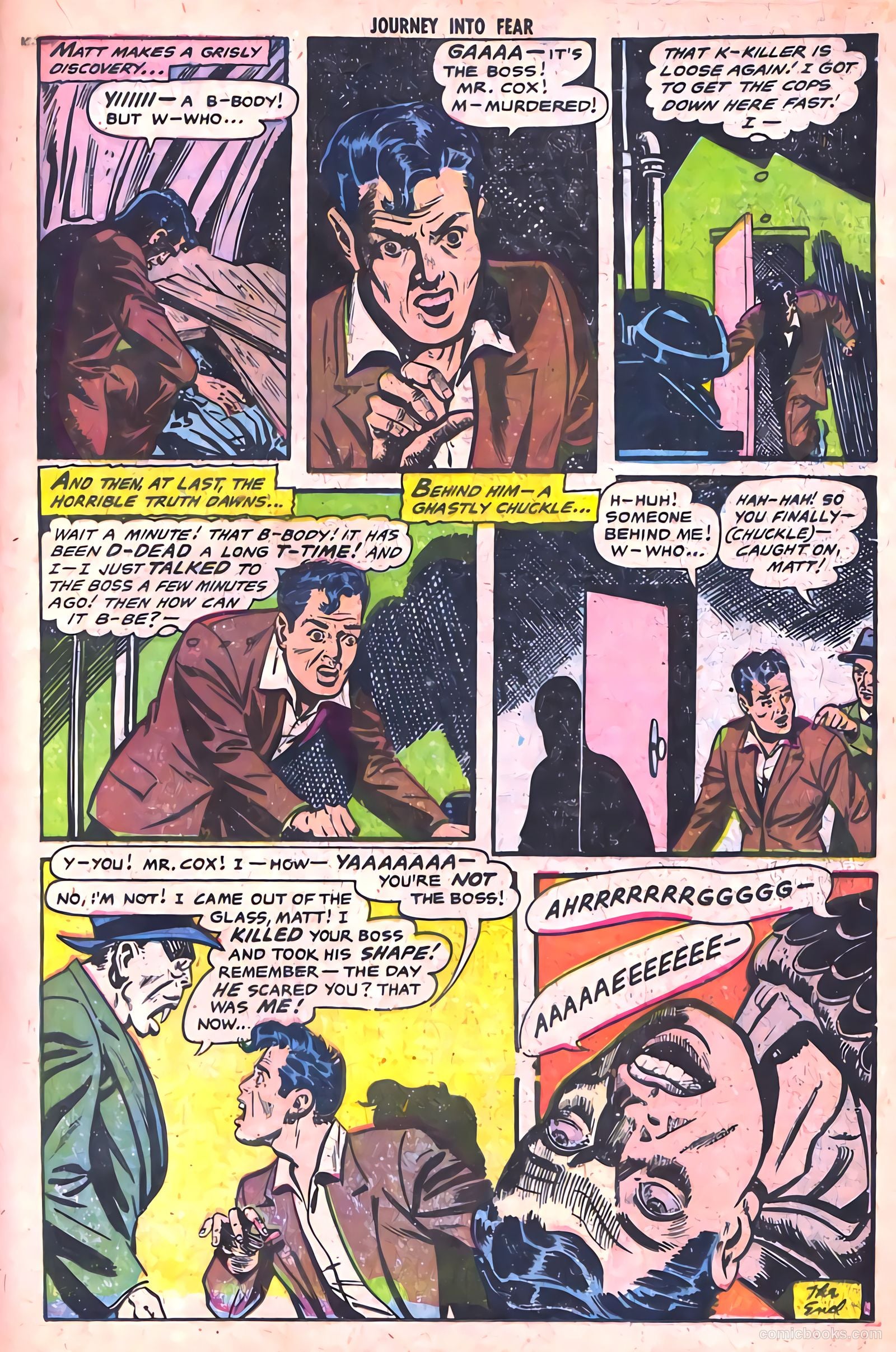 Journey into Fear #18 — page 17 of 36