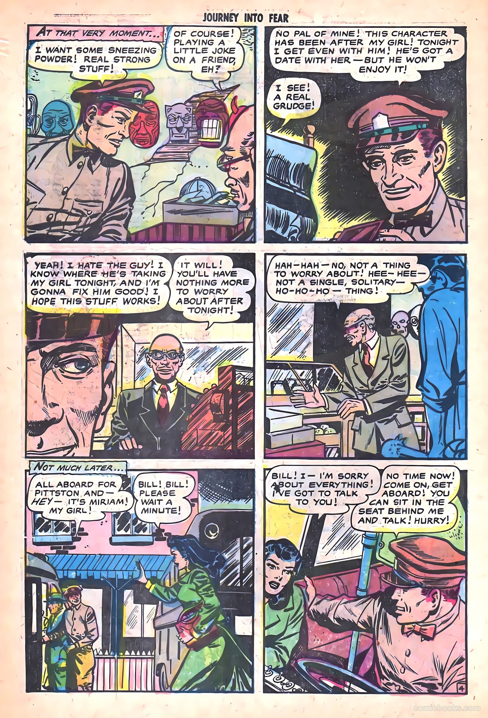 Journey into Fear #18 — page 30 of 36