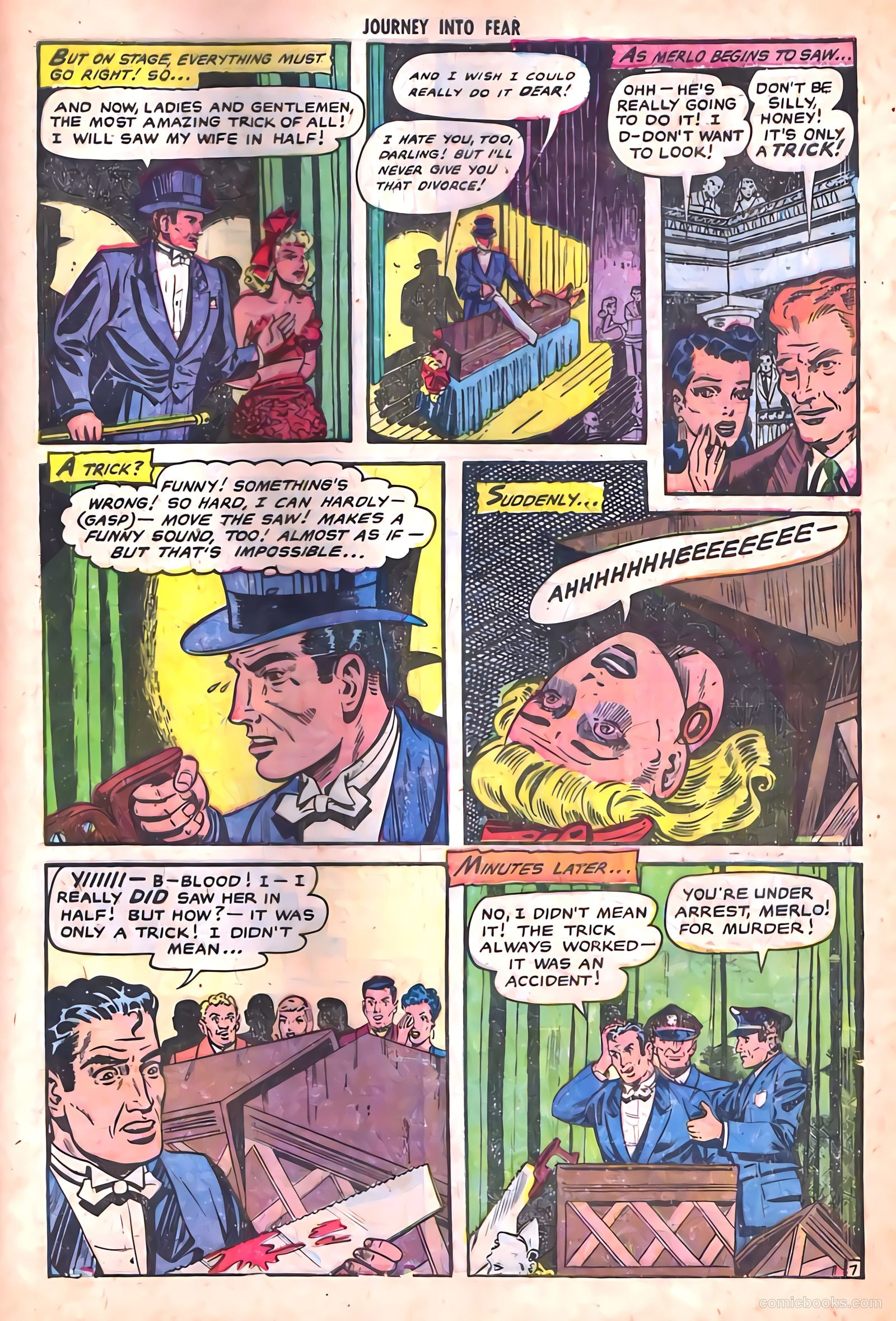 Journey into Fear #18 — page 33 of 36