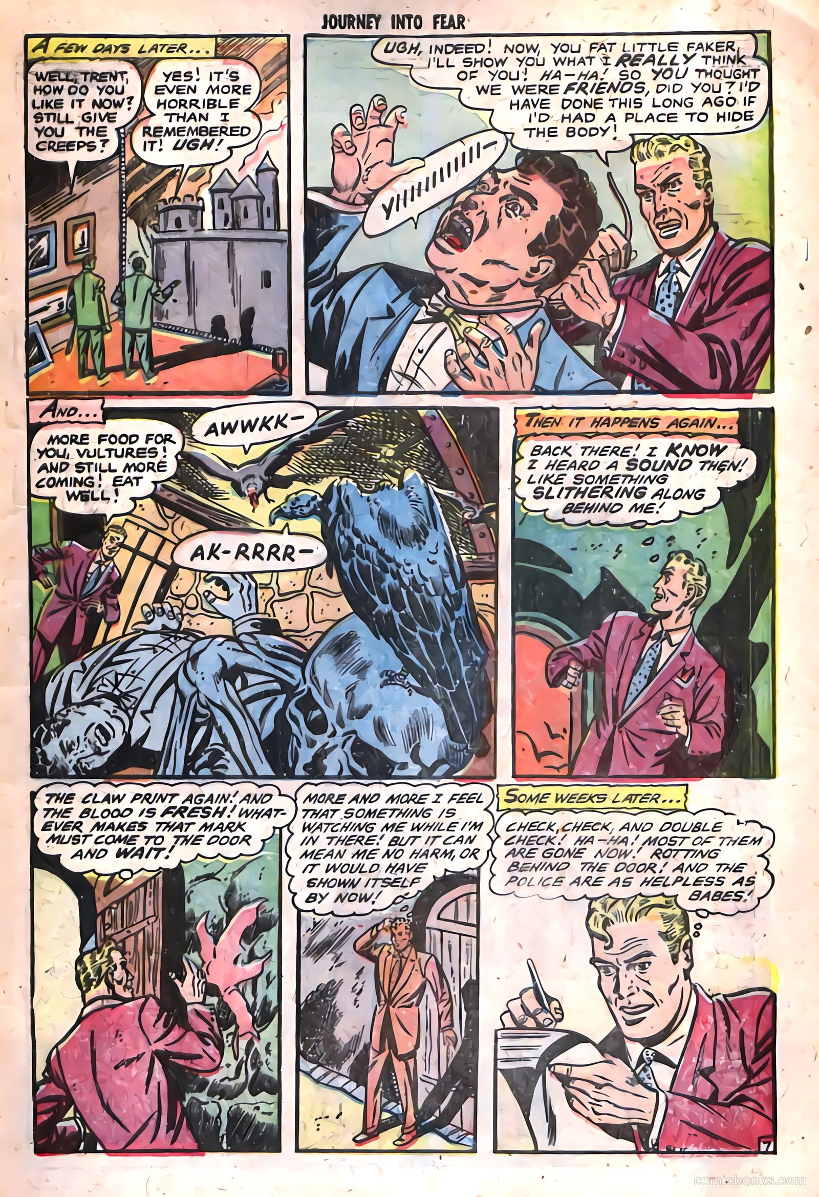 Journey into Fear #19 — page 8 of 33