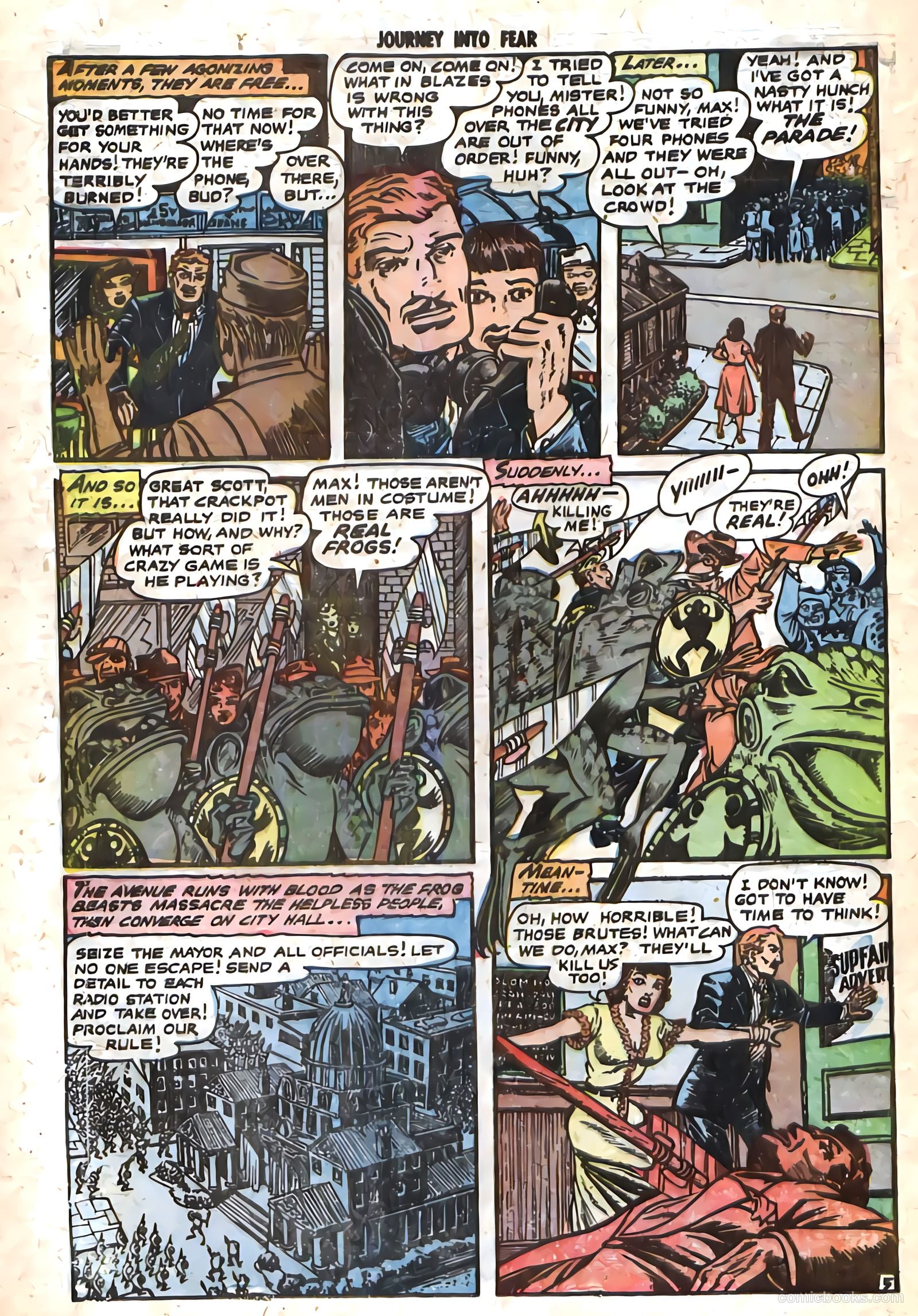 Journey into Fear #19 — page 15 of 33