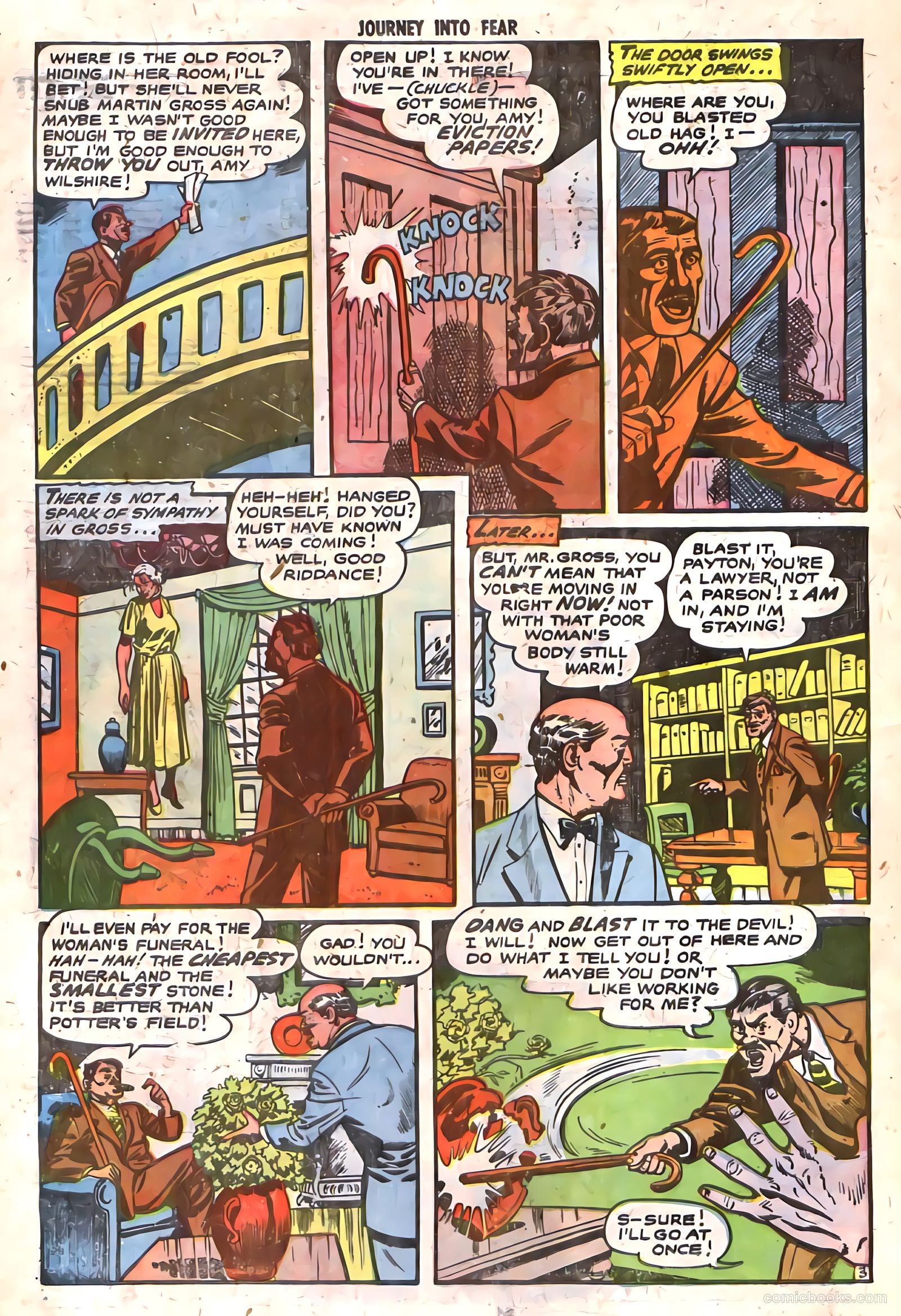 Journey into Fear #19 — page 21 of 33