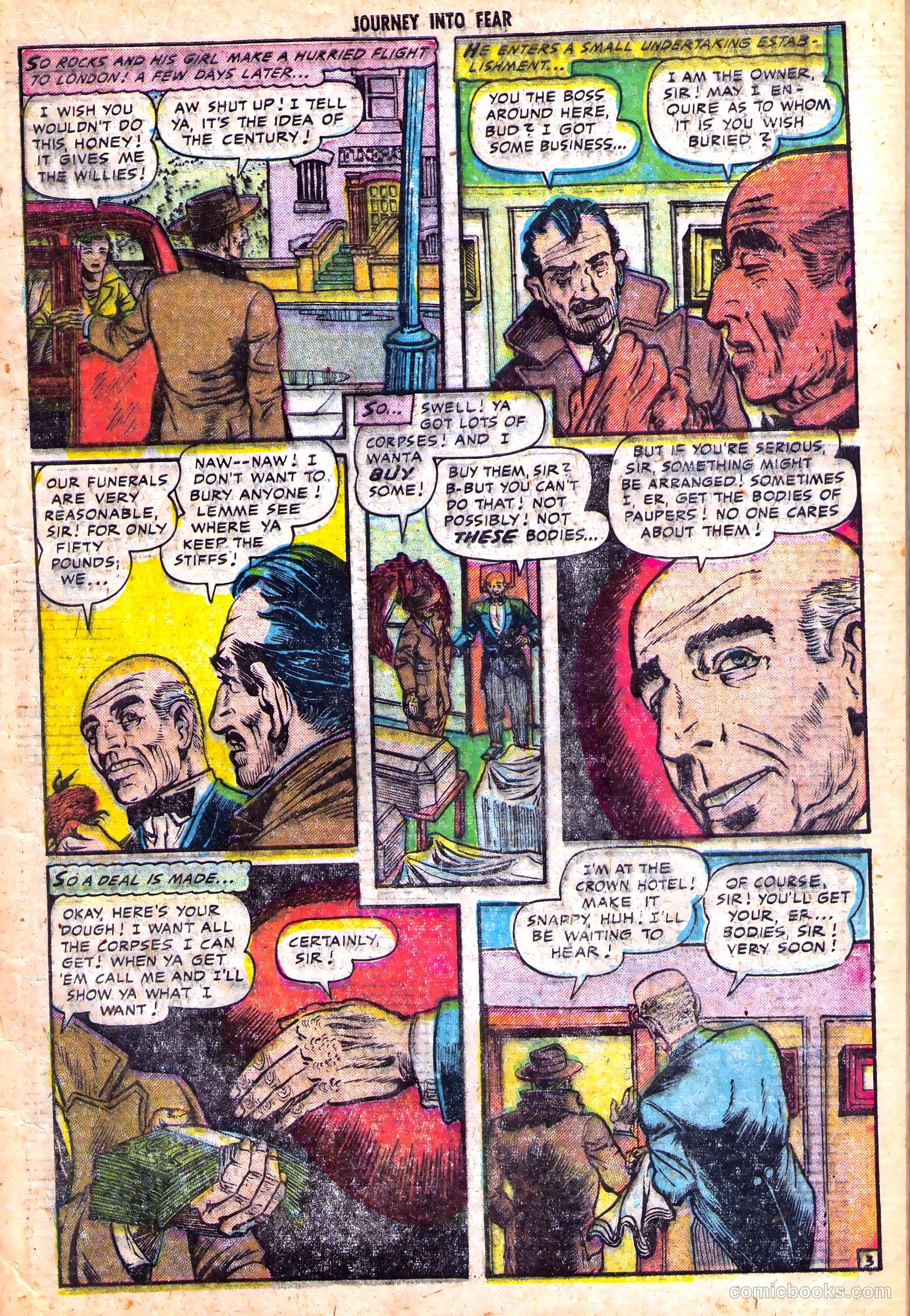 Journey into Fear #20 — page 5 of 36